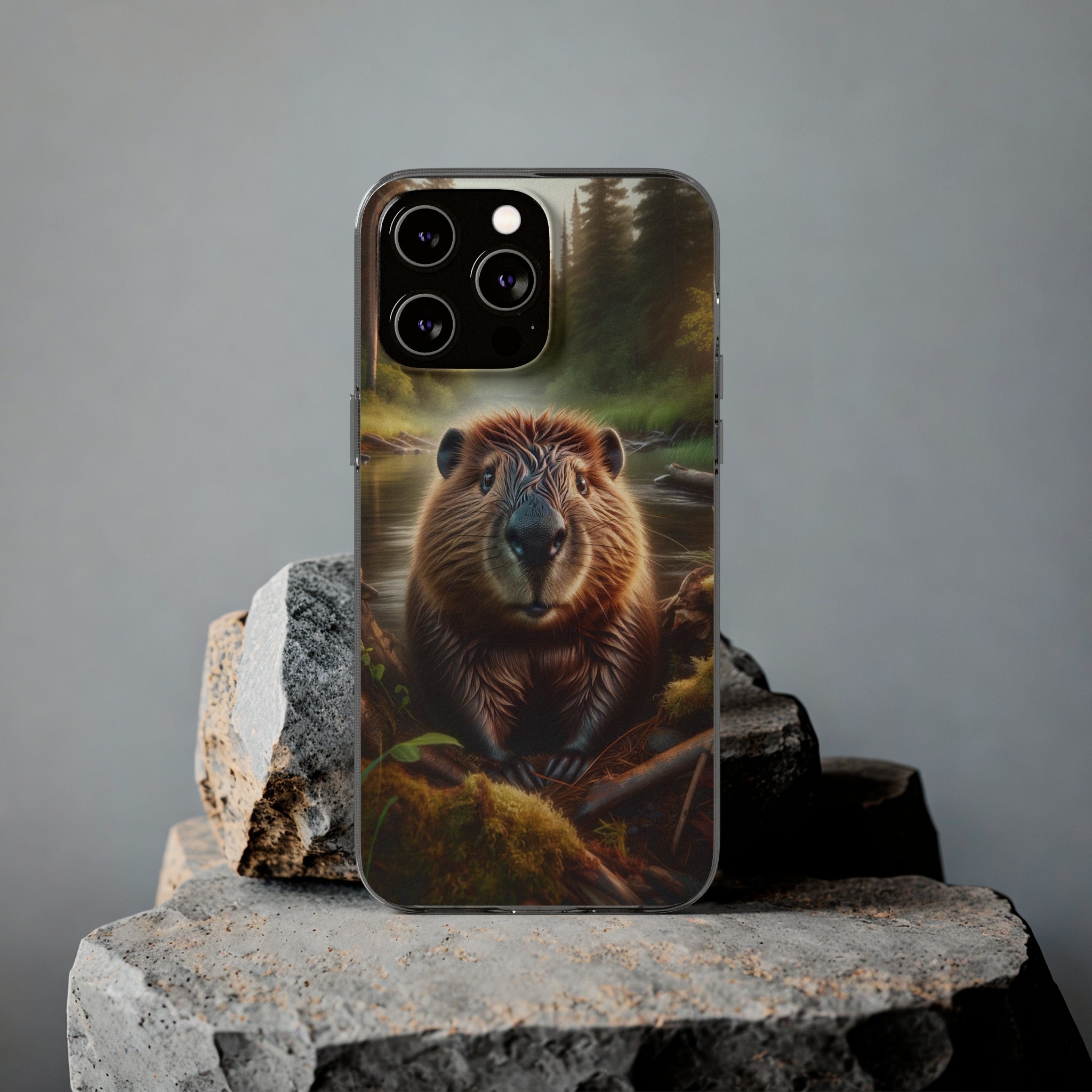 Sad Beaver - Soft Phone Case