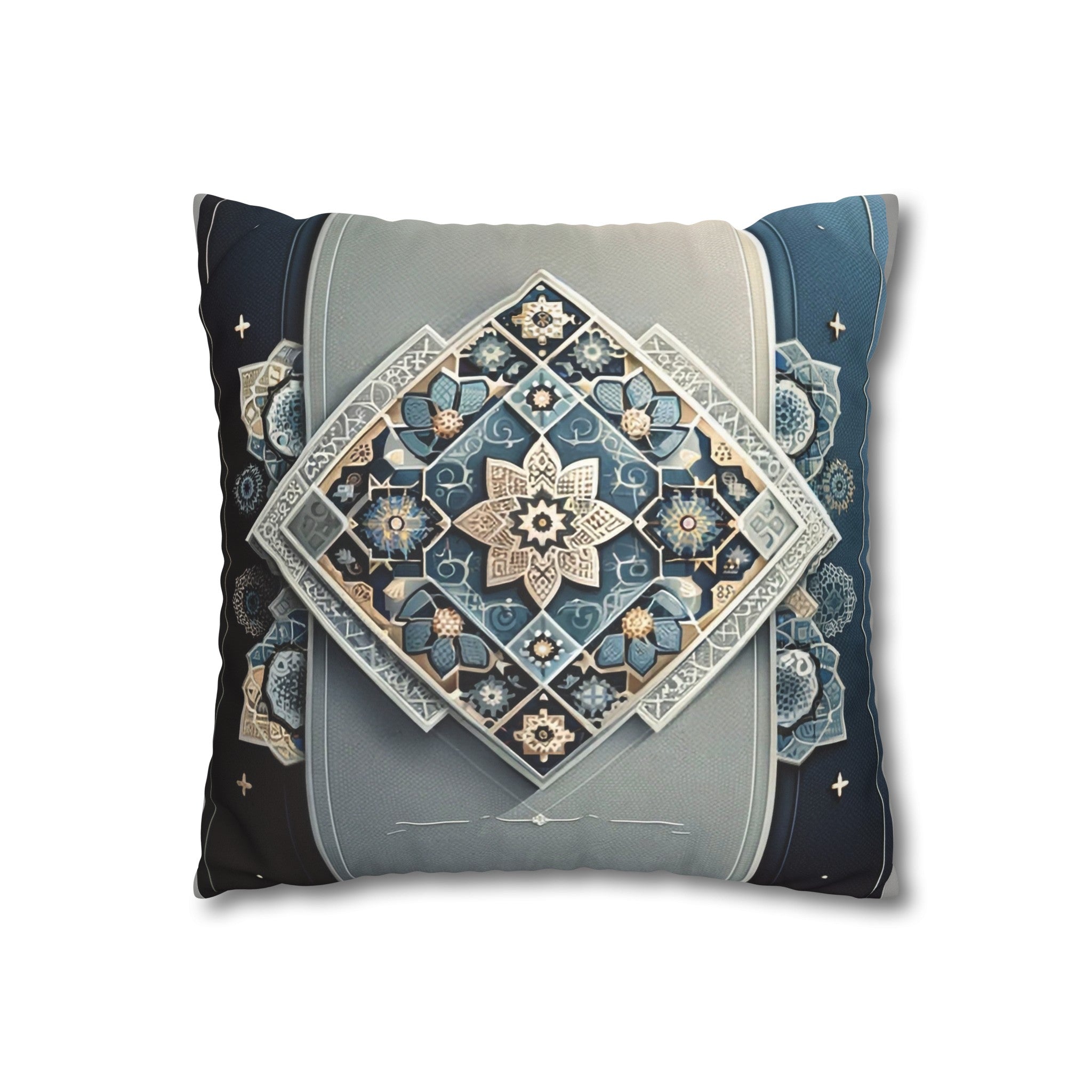 Islamic Art (7) - Suede Square Pillowcase