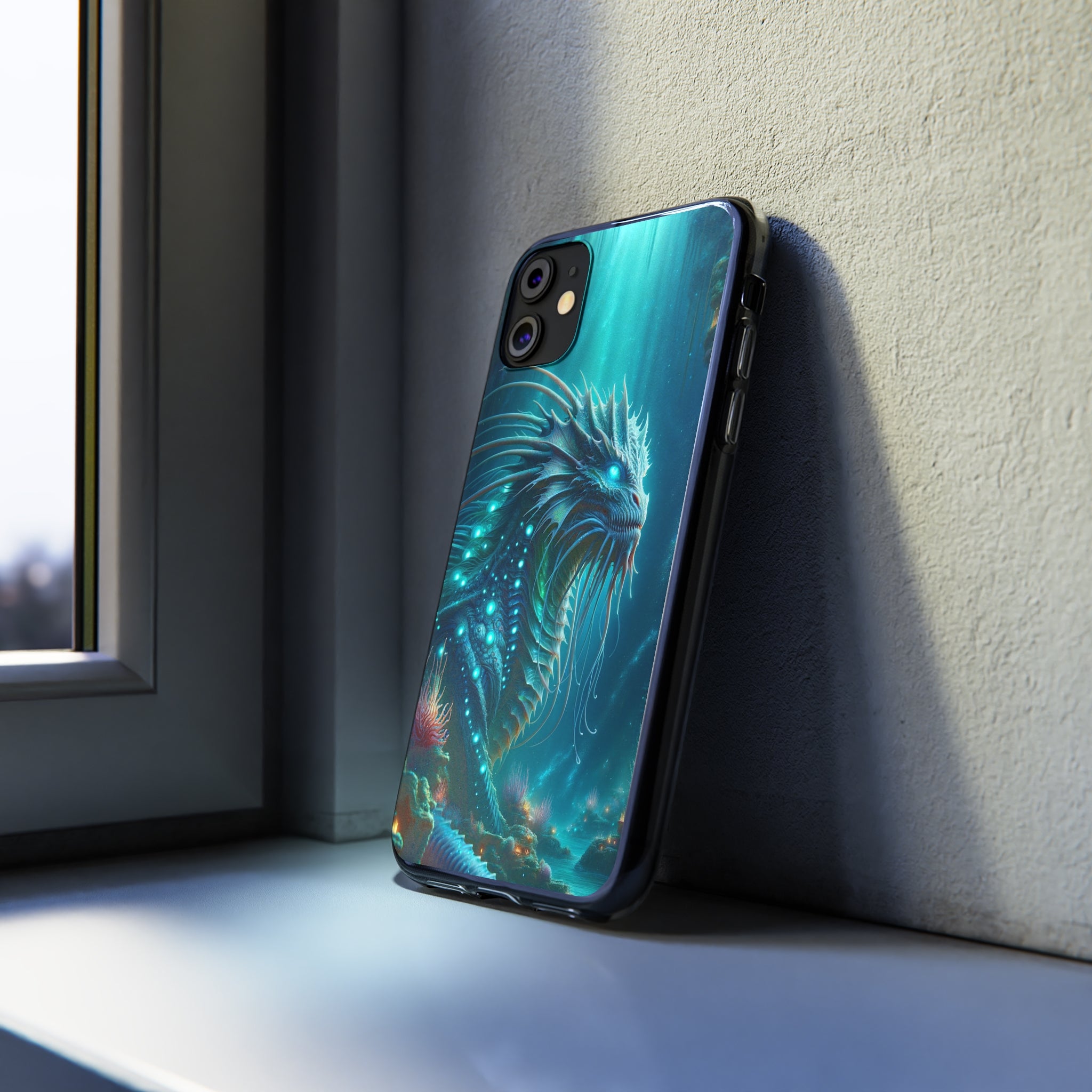 Sea monster - Soft Phone Case