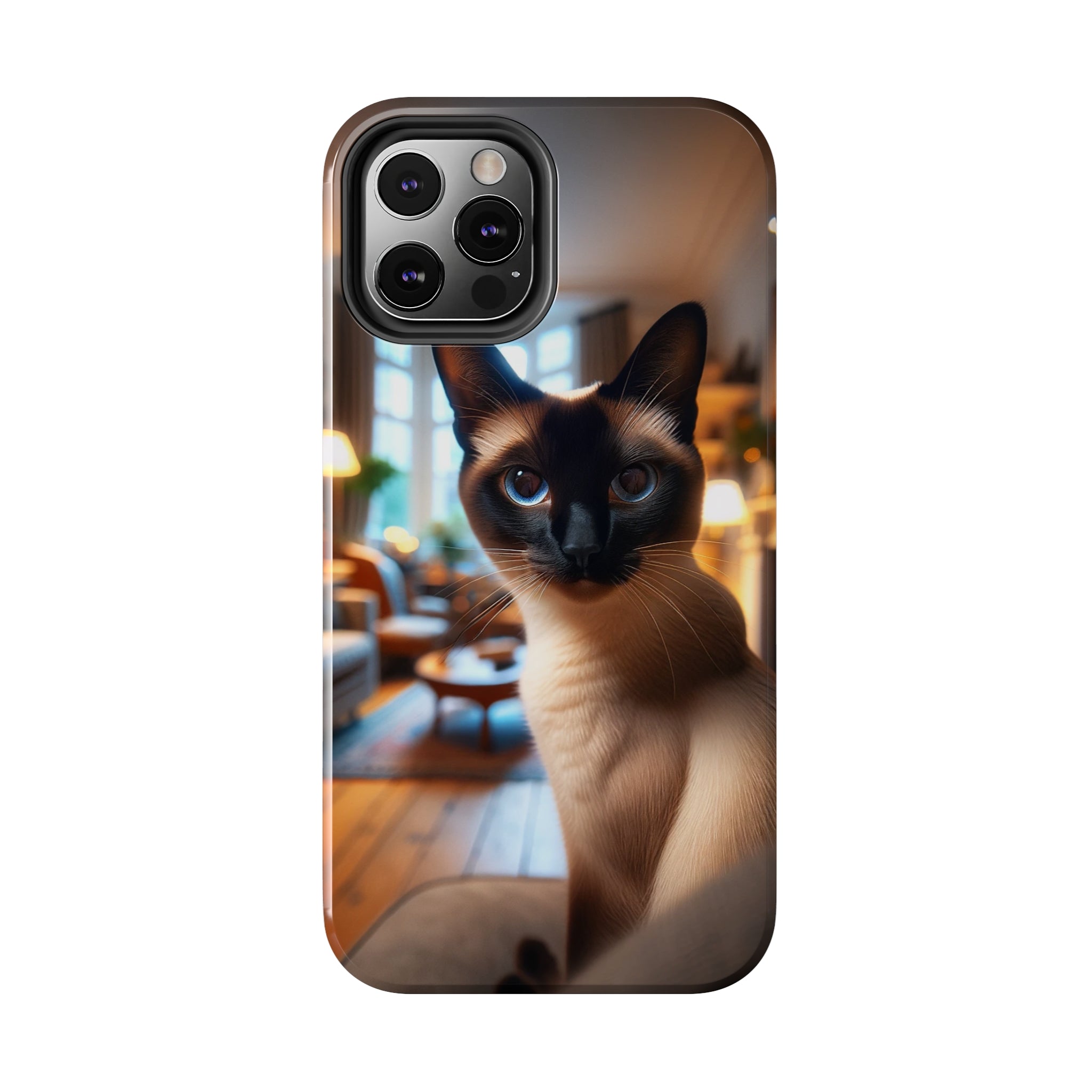 Curious cat - Tough Phone Case