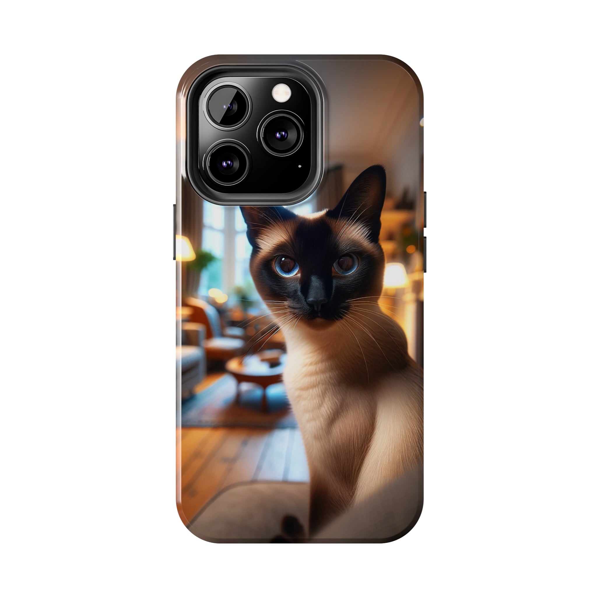 Curious cat - Tough Phone Case