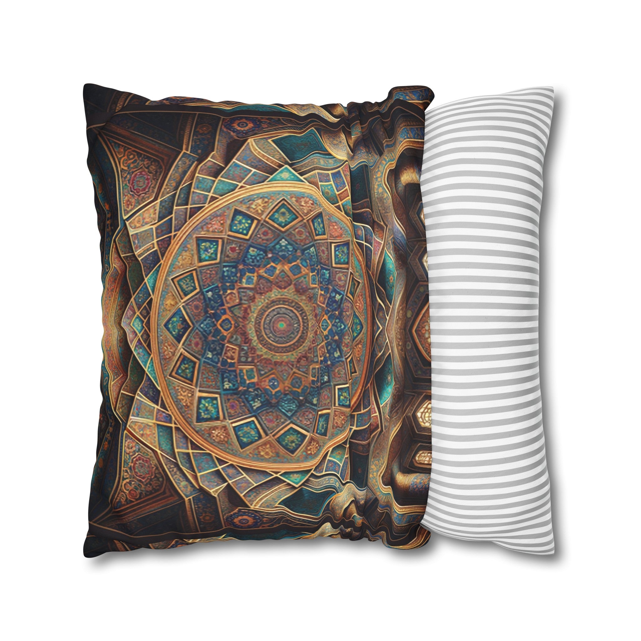 Persian Art (5) - Suede Square Pillowcase