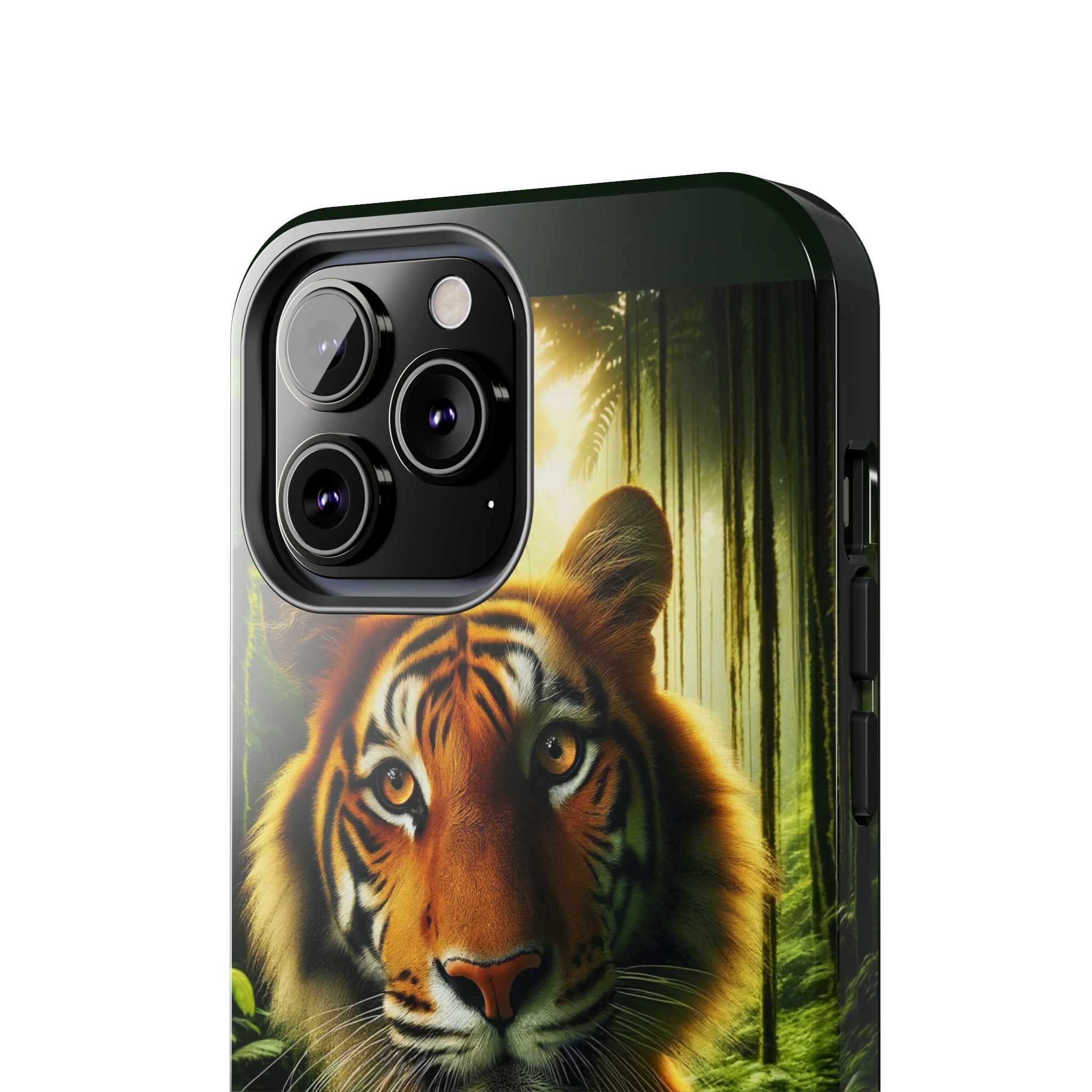 Curious Tiger - Tough Phone Case