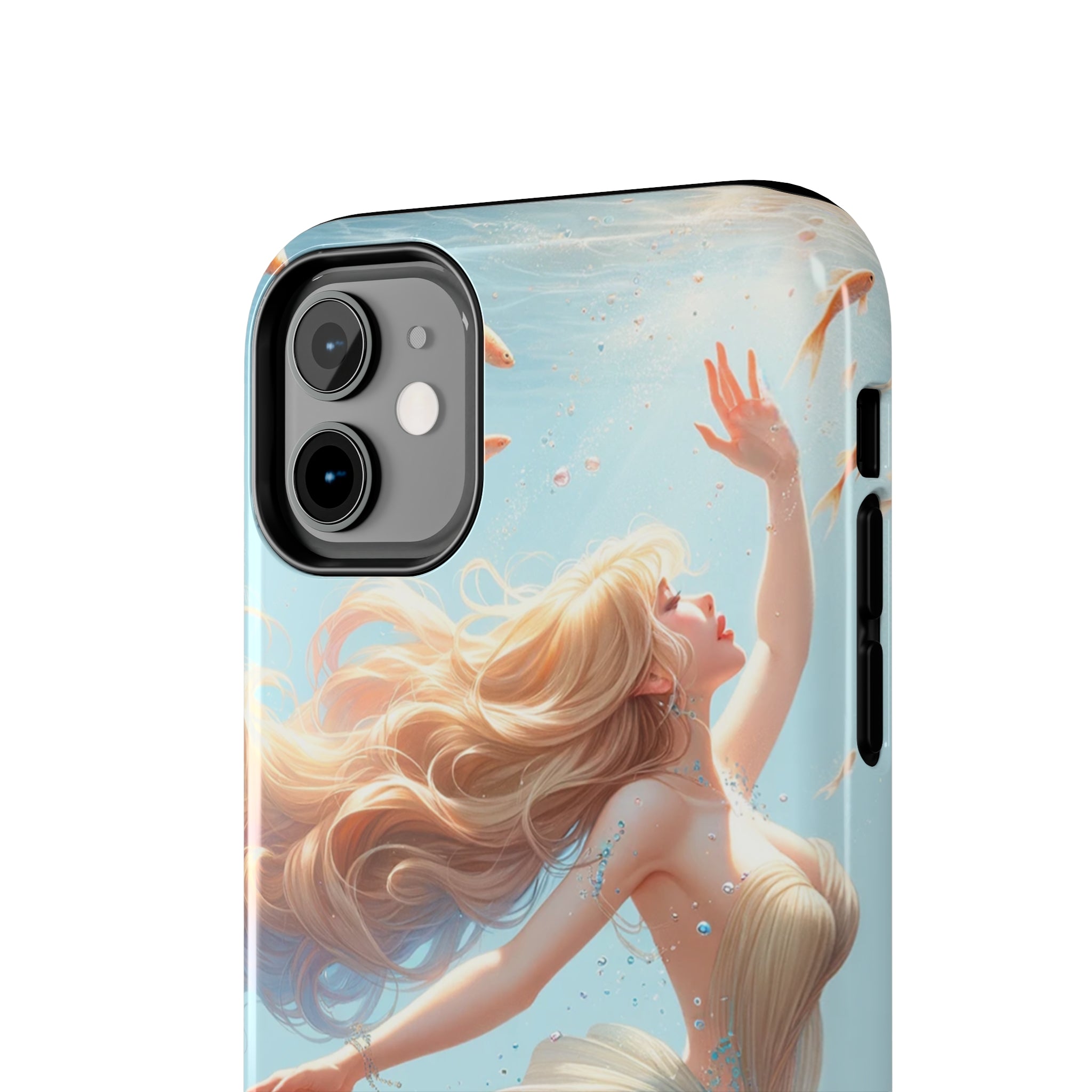 Blond mermaid - Tough Phone Case