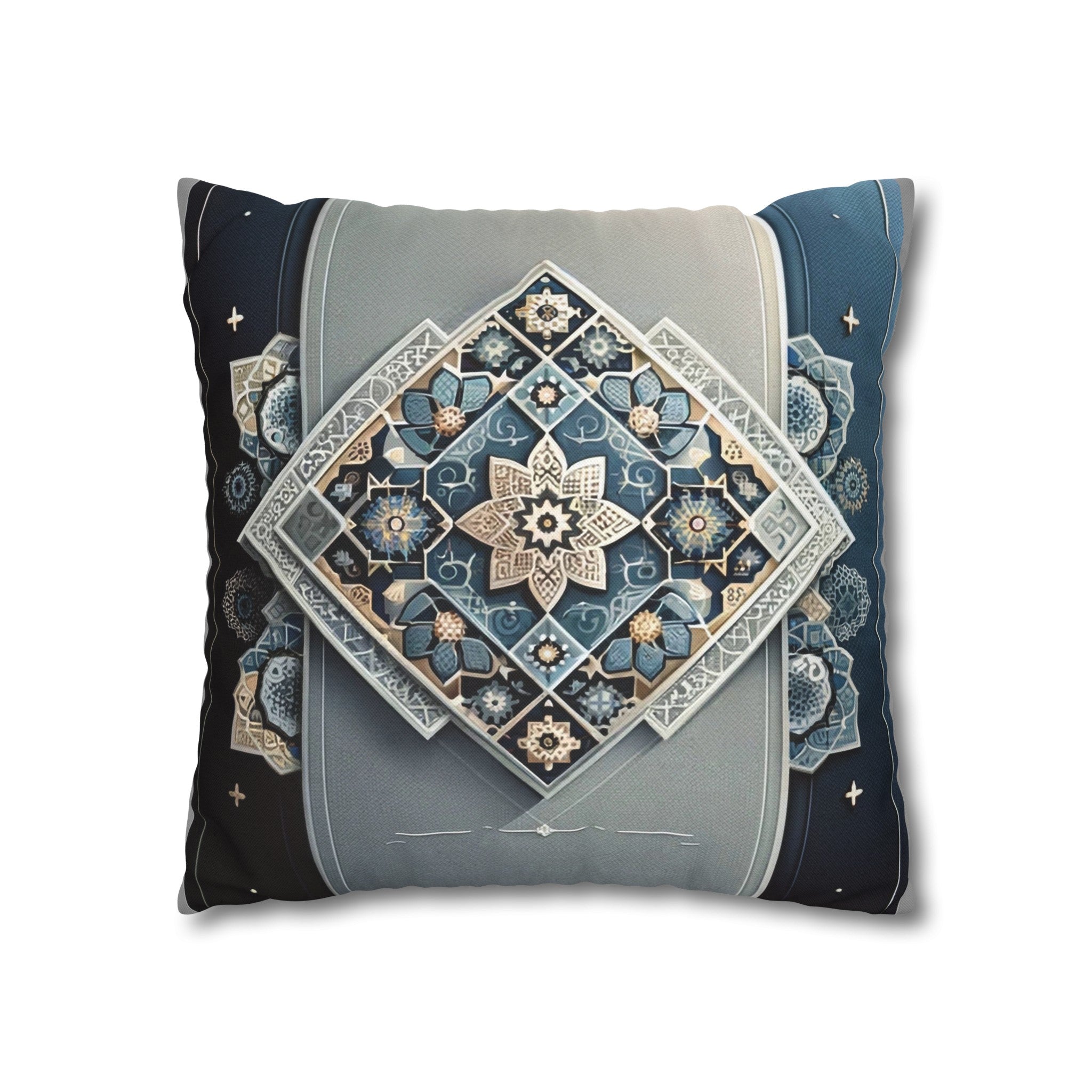 Islamic Art 7 - Polyester Square Pillowcase