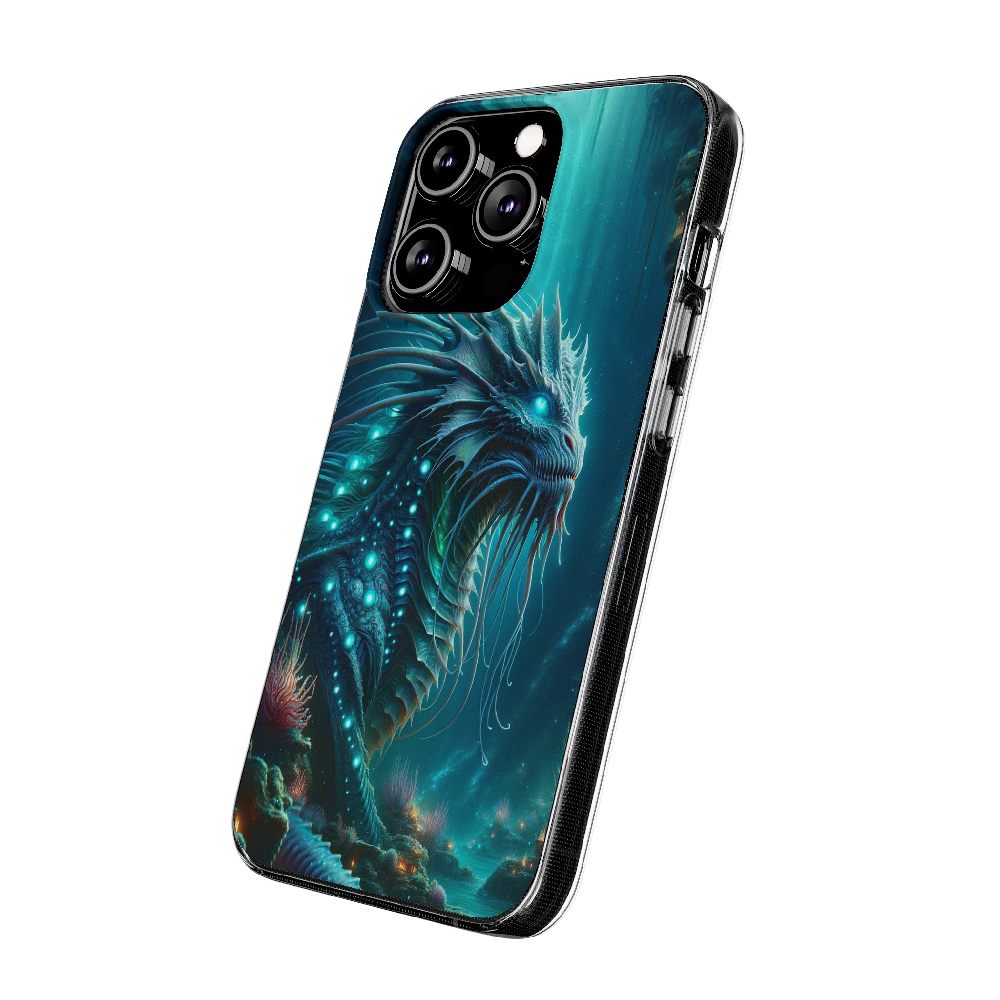 Sea monster - Soft Phone Case