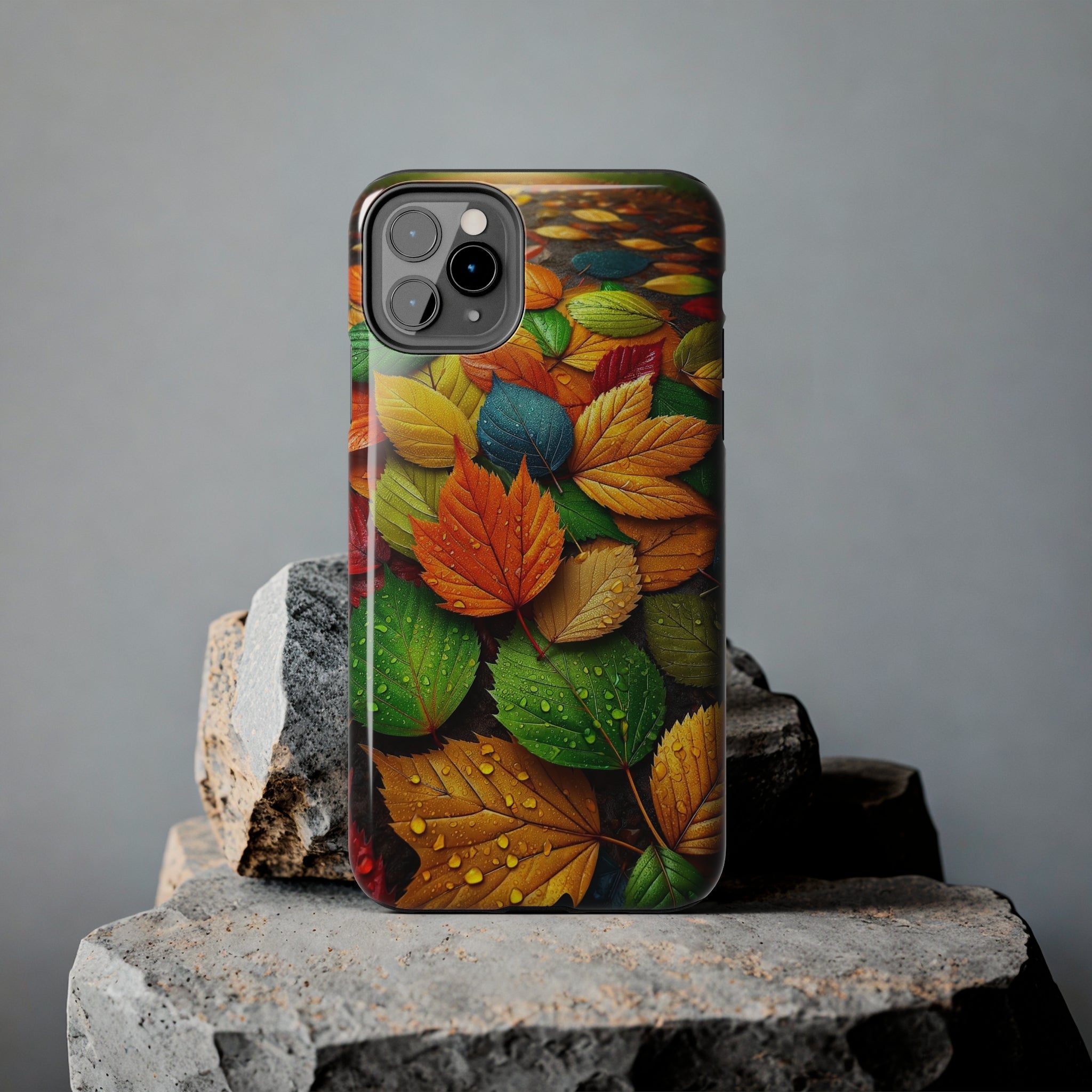 Coloured leaves - Tough Phone Case