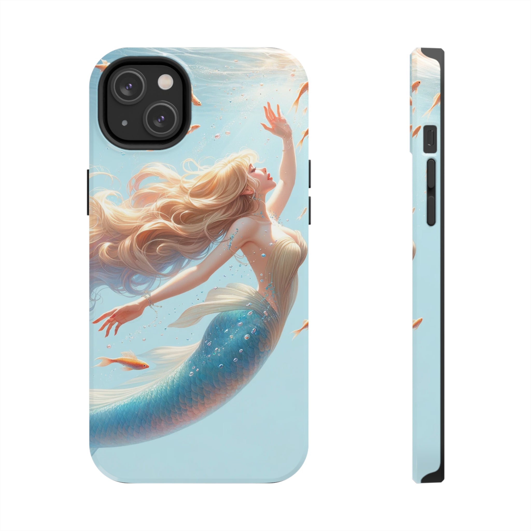 Blond mermaid - Tough Phone Case