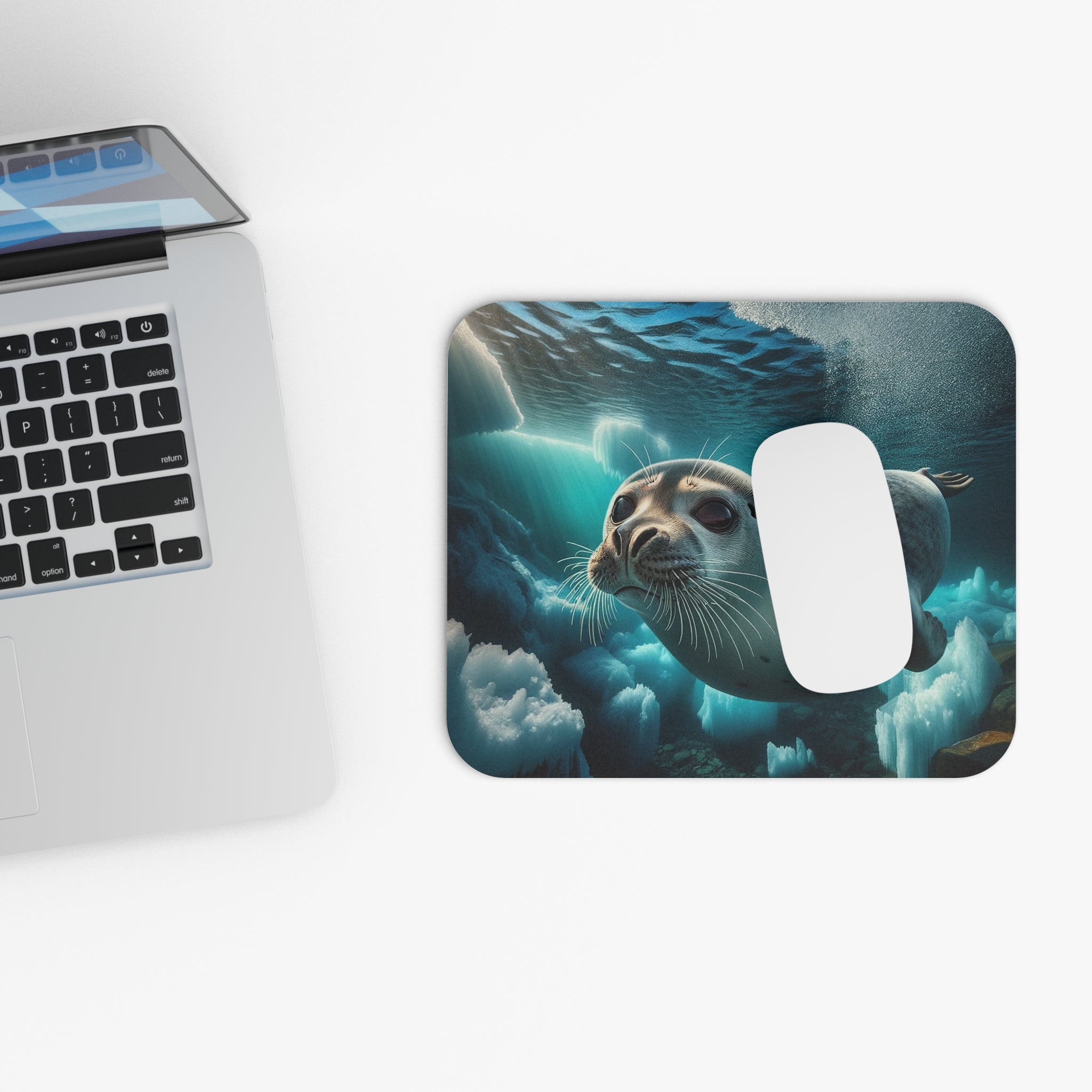 A seal - Mouse Pad (Rectangle)