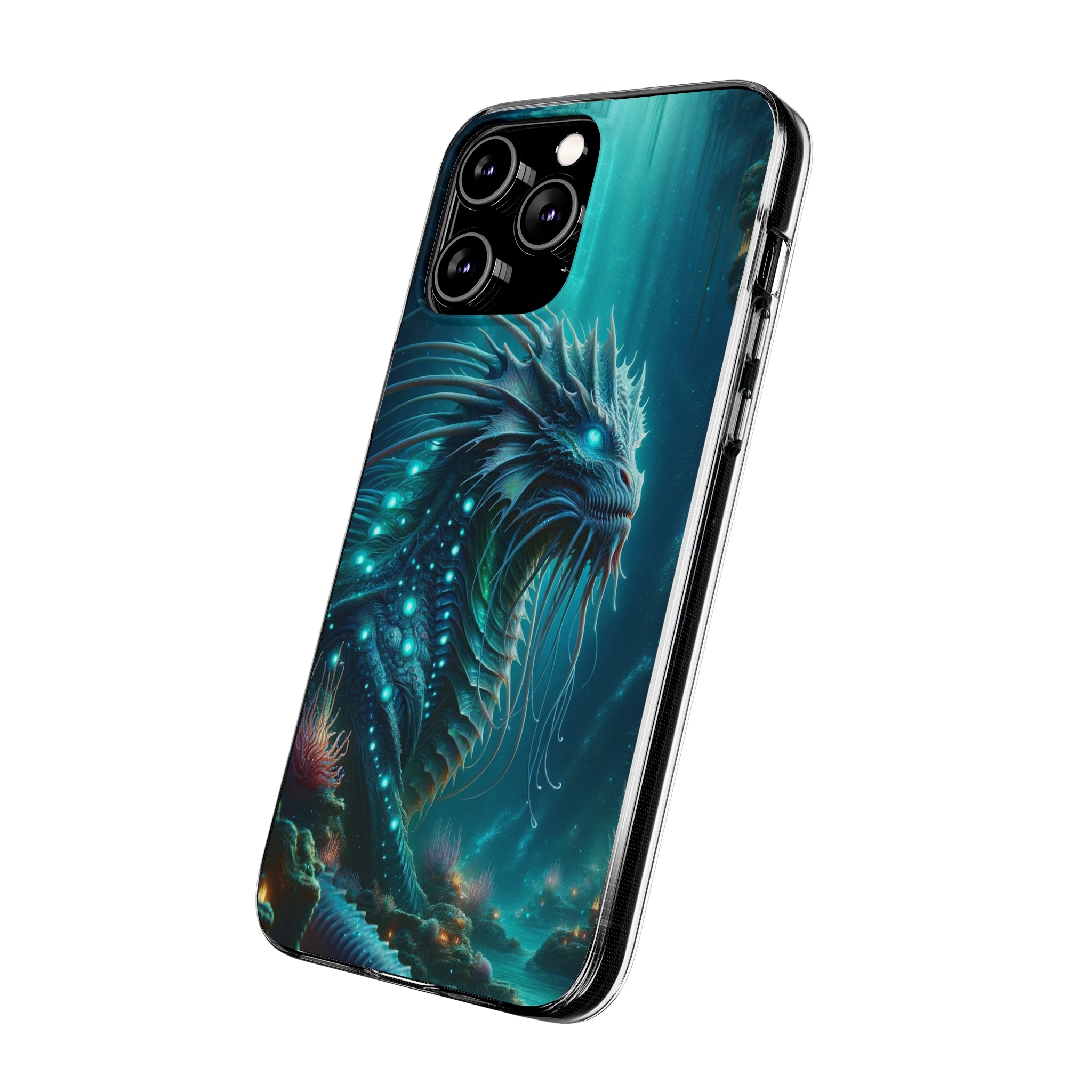 Sea monster - Soft Phone Case