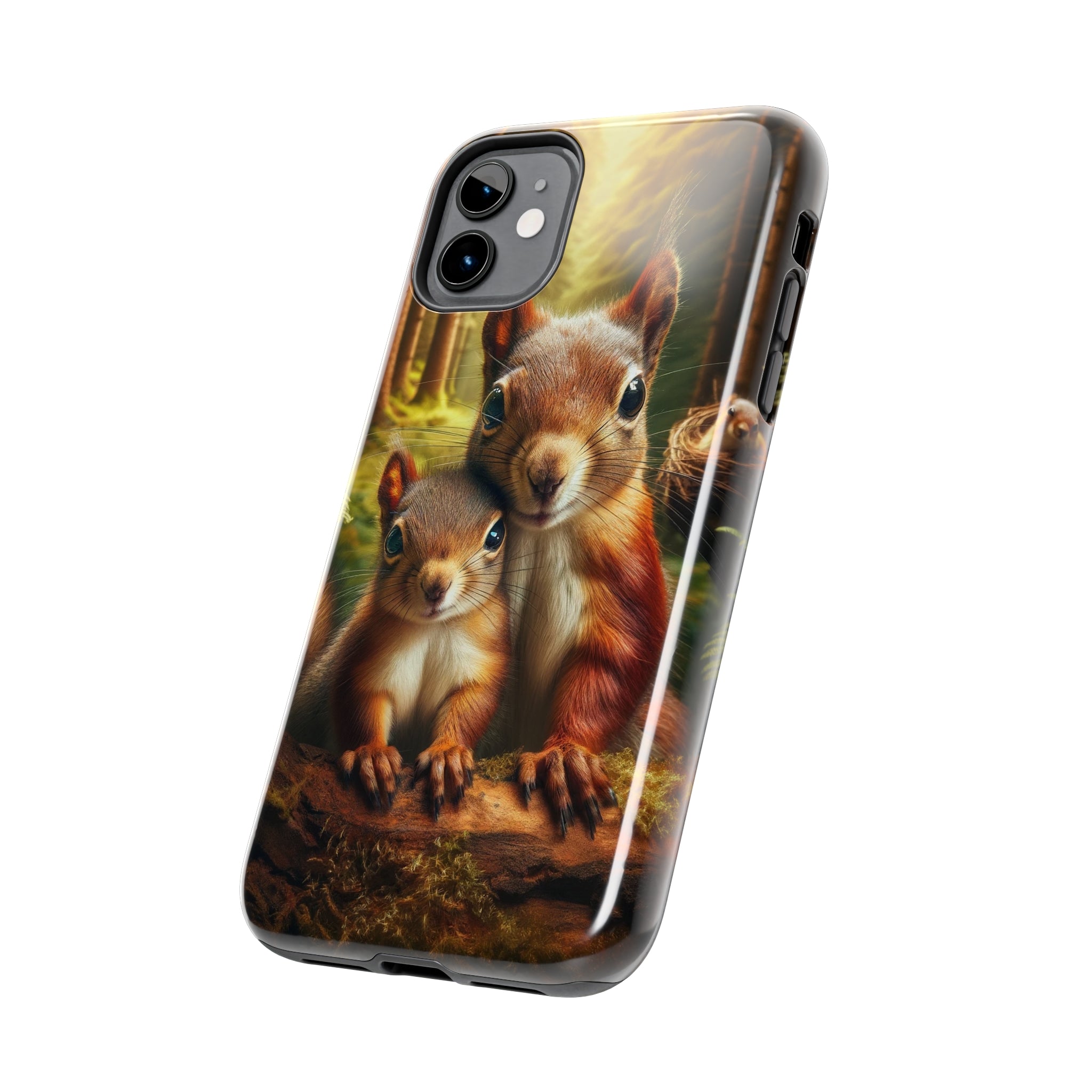 Two squirrels - Tough Phone Case