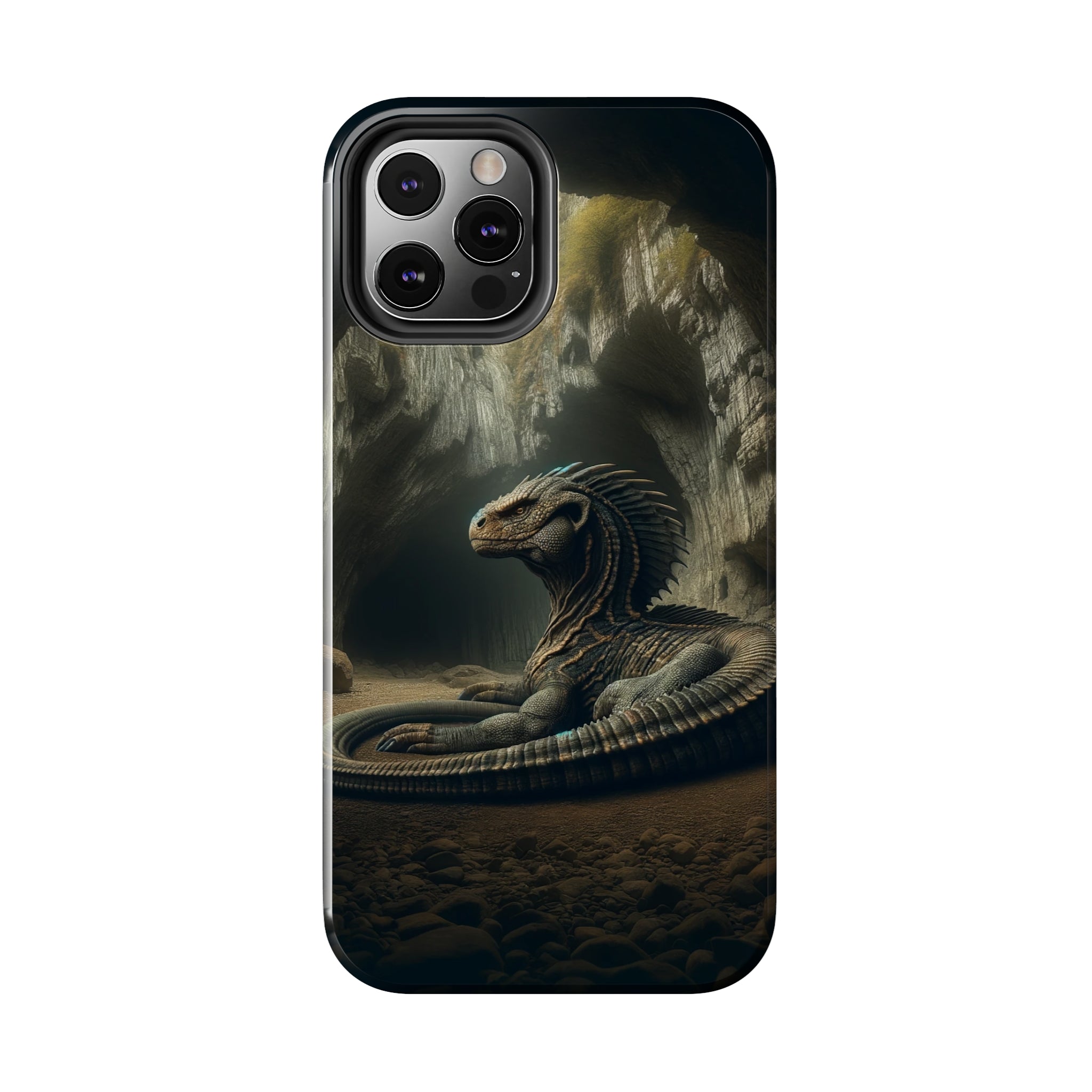 Basilisk in a cave - Tough Phone Case