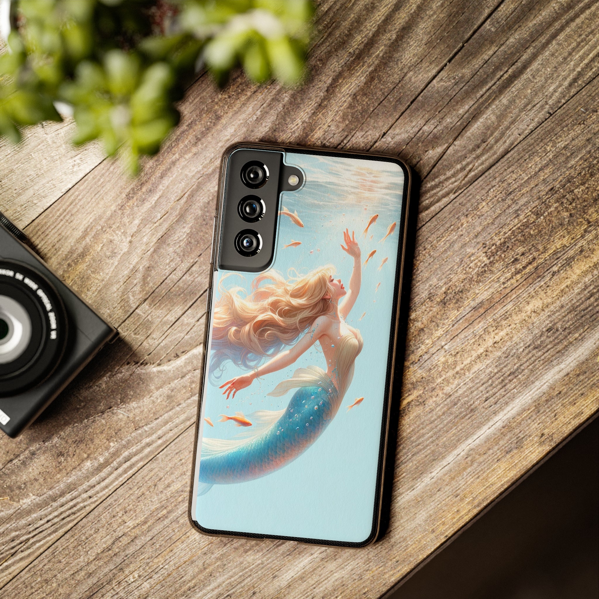 Blond Mermaid - Soft Phone Case