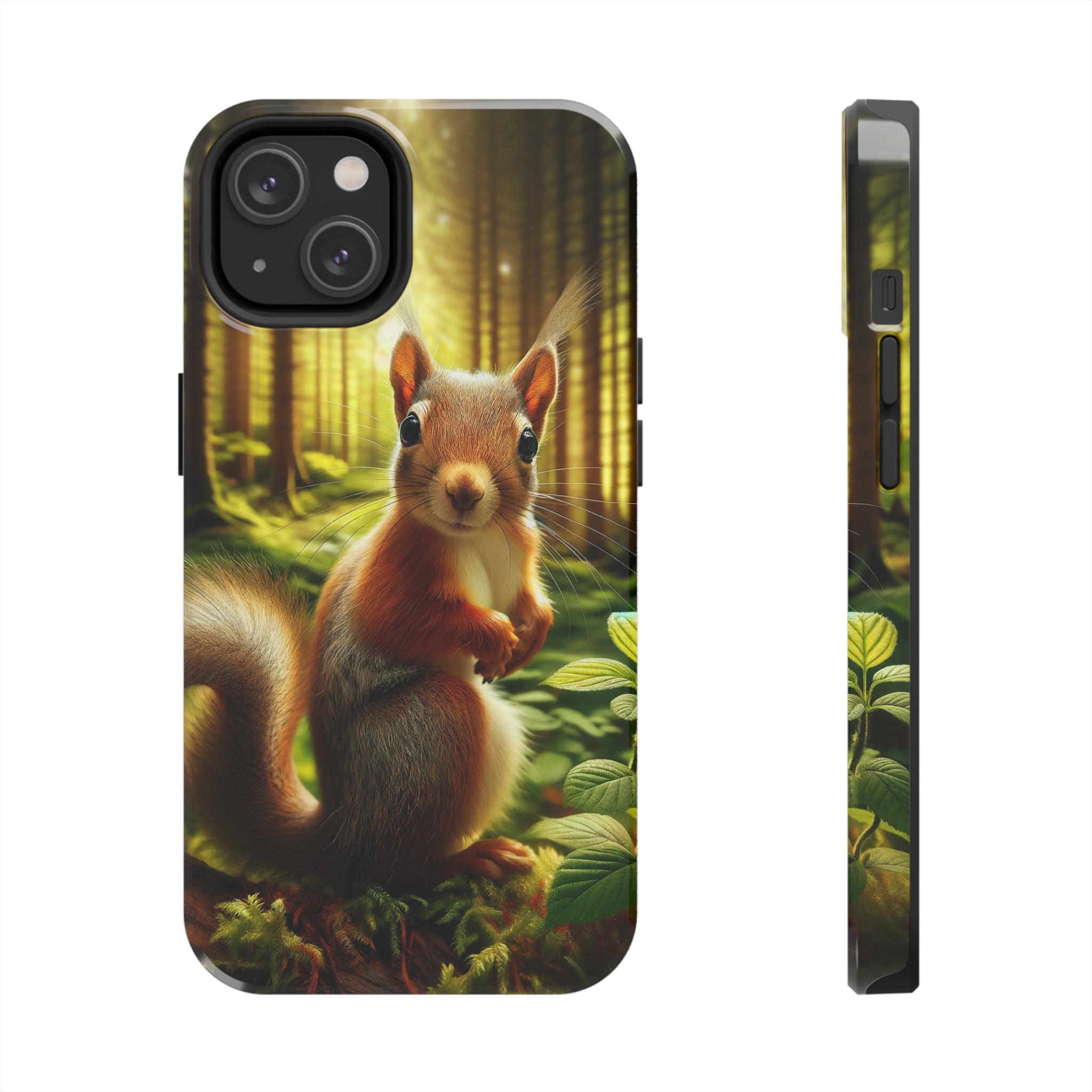 Curious squirrel - Tough Phone Case