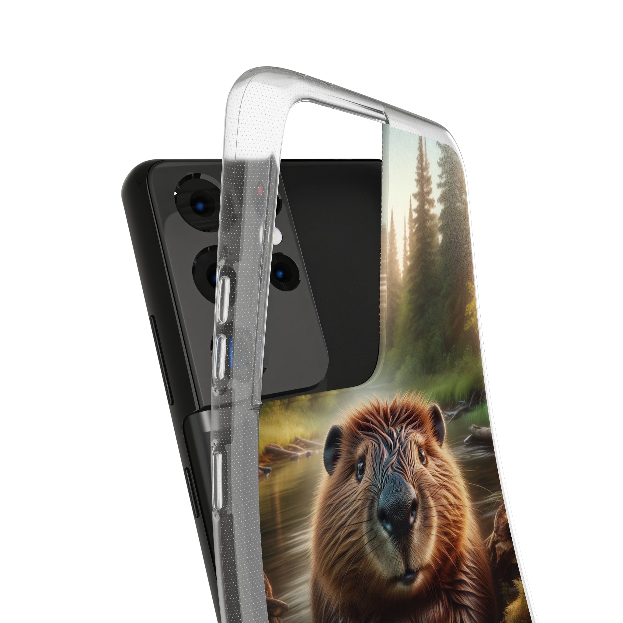 Sad Beaver - Soft Phone Case