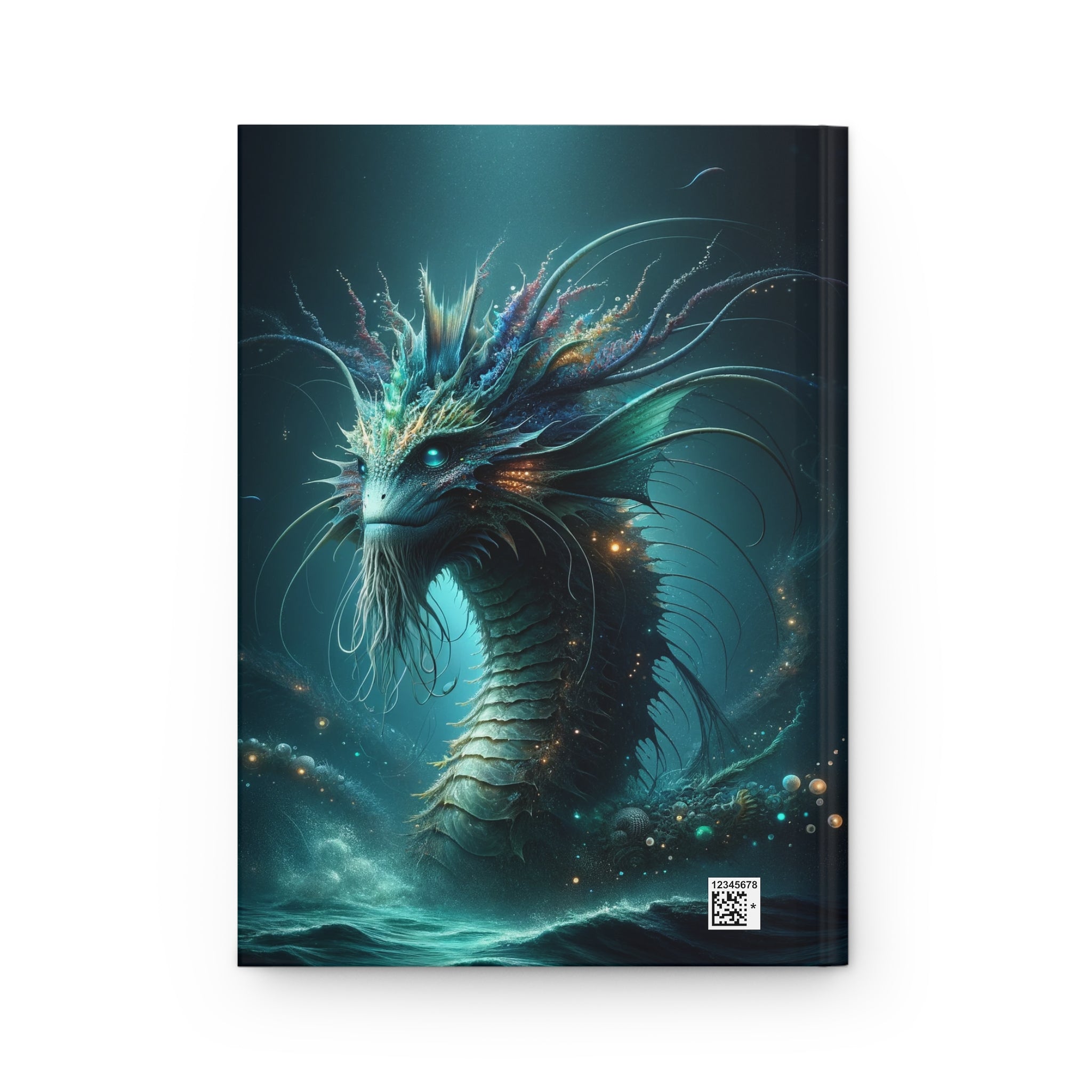 Sea monster - Hardcover Notebook