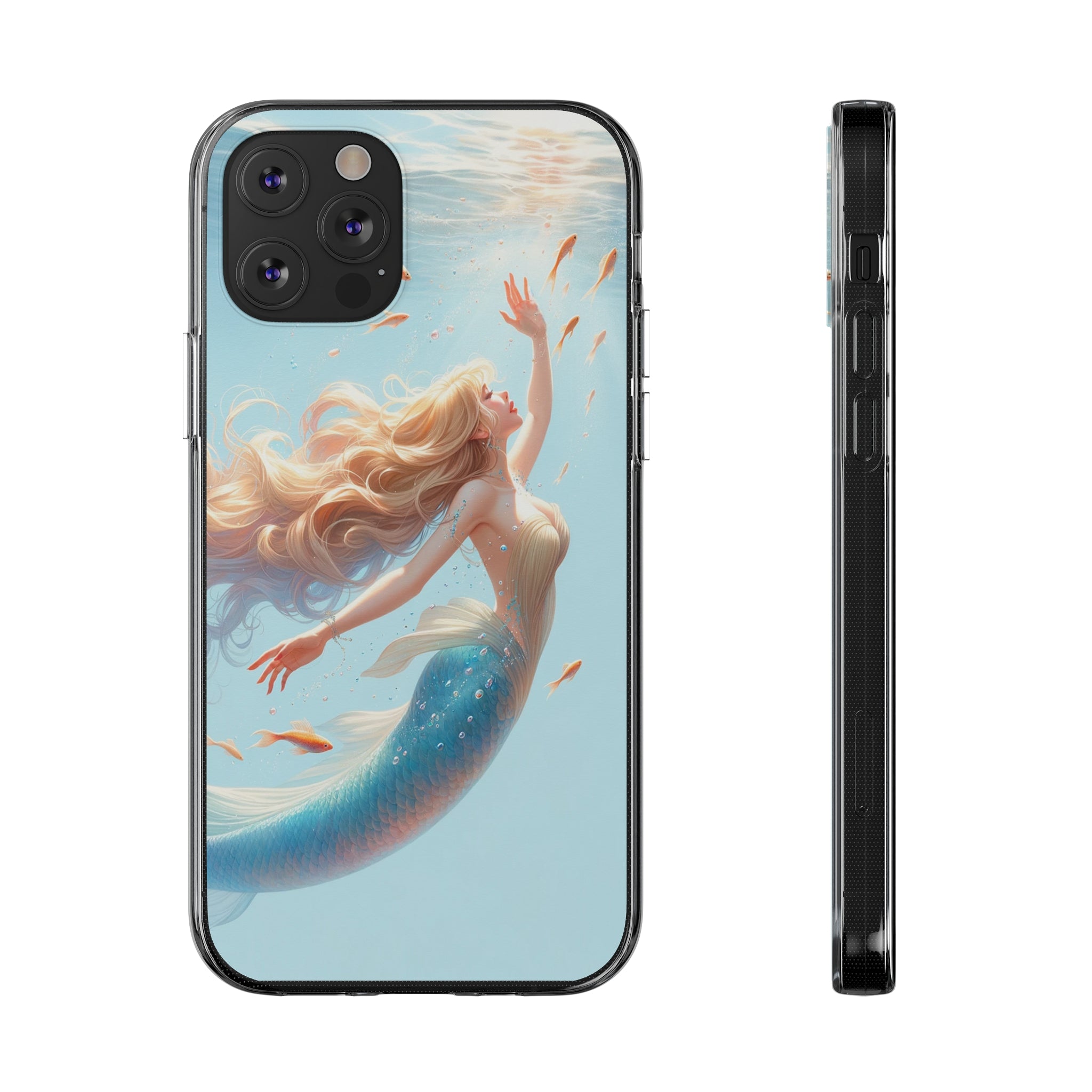 Blond Mermaid - Soft Phone Case