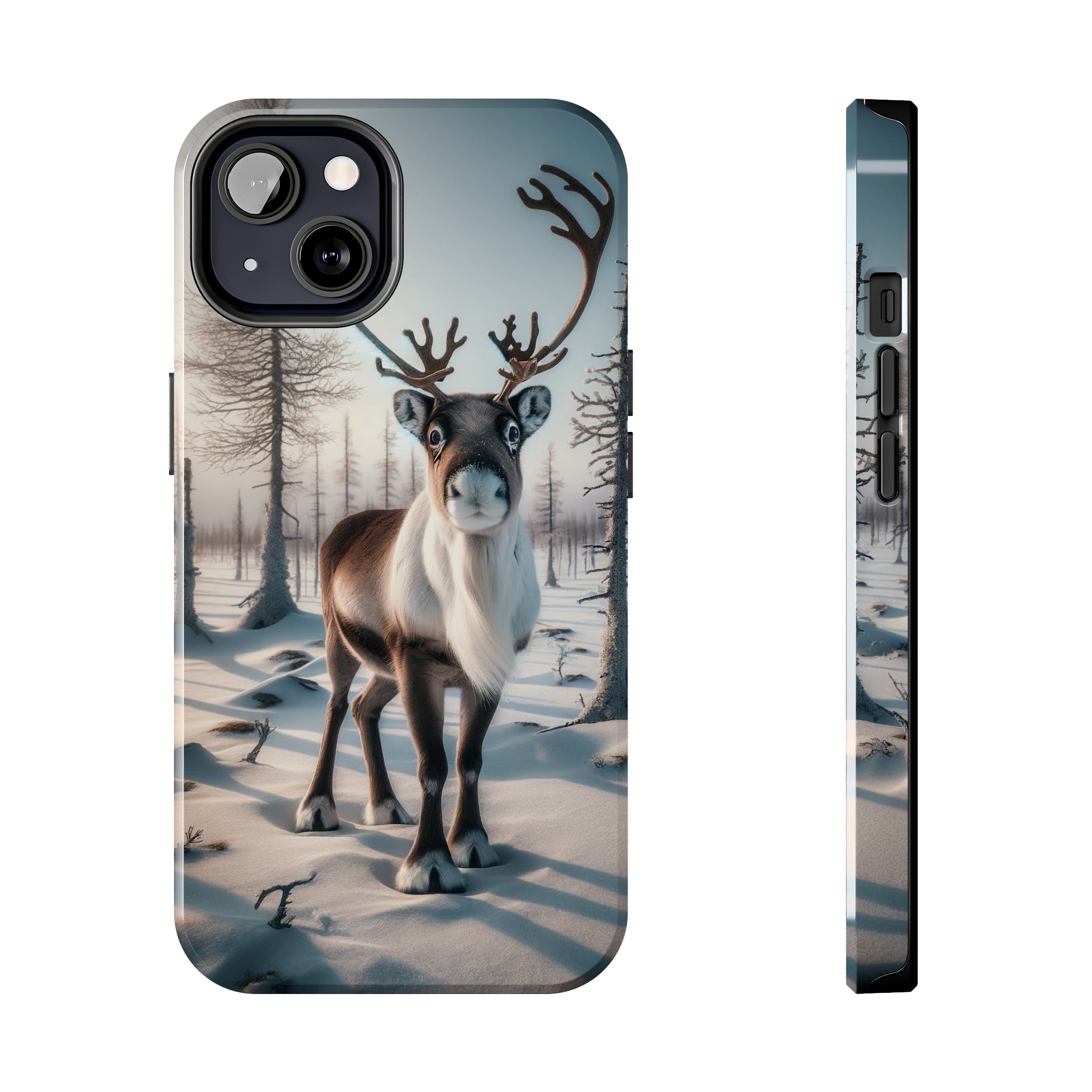 Curious reindeer - Tough Phone Case