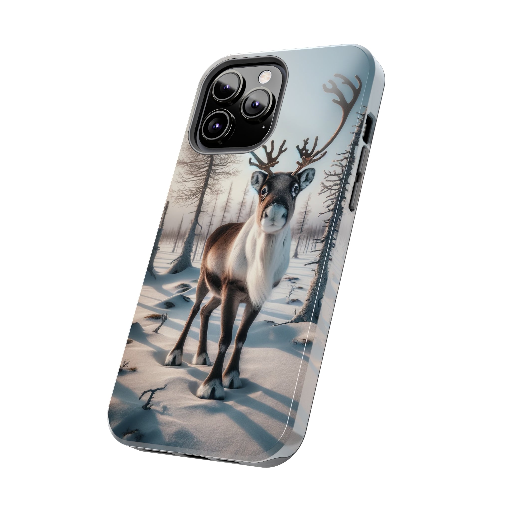 Curious reindeer - Tough Phone Case