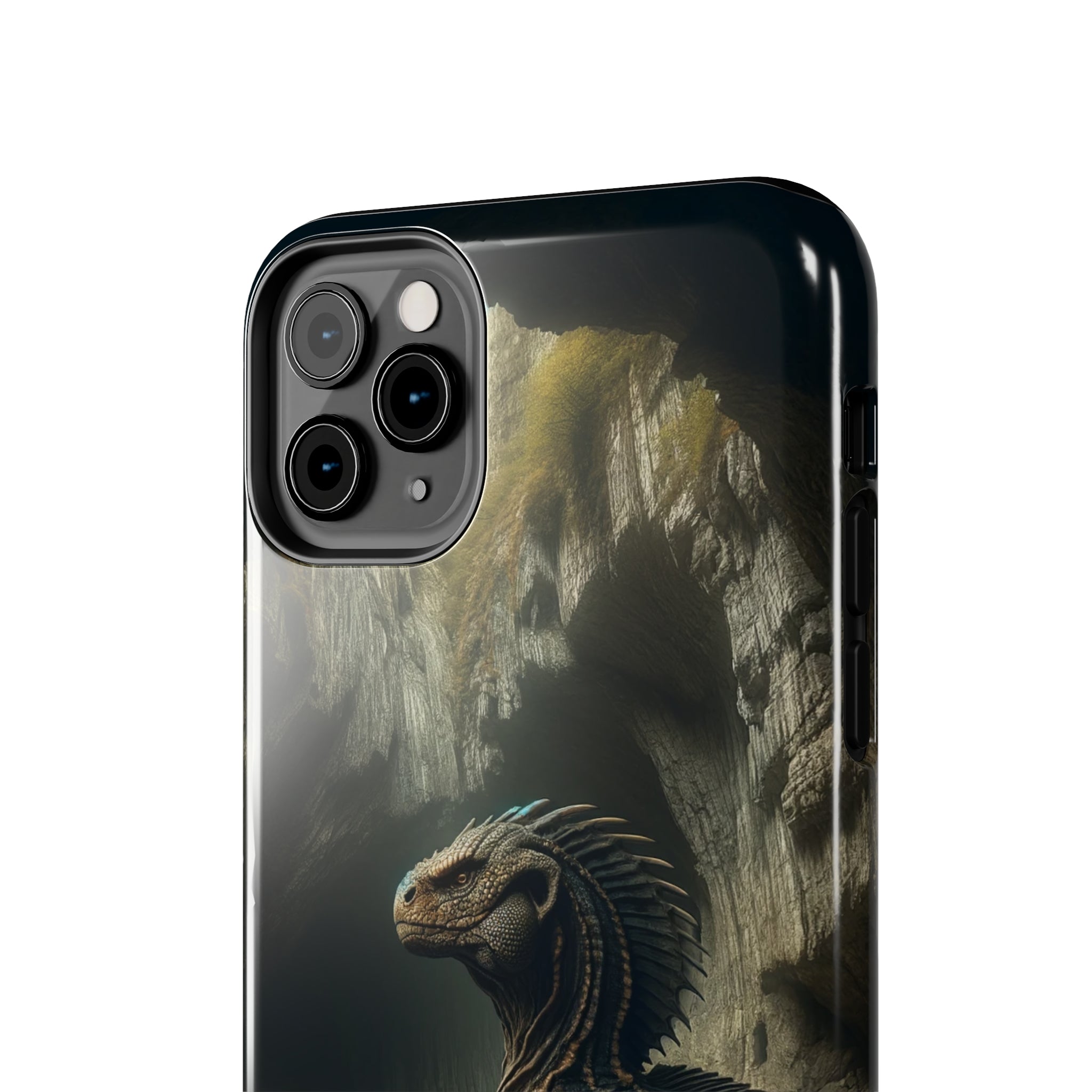 Basilisk in a cave - Tough Phone Case