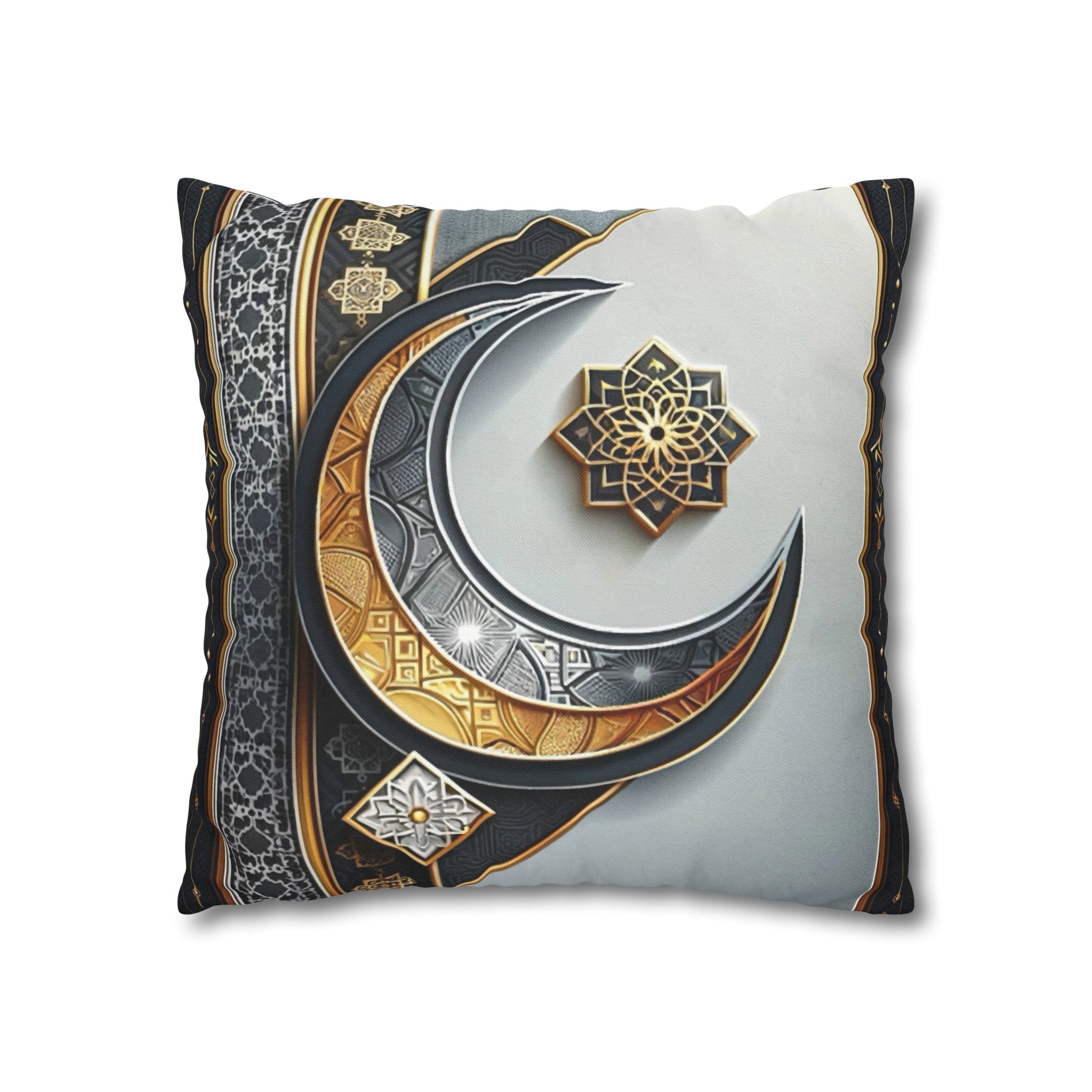 Islamic Art 8 - Polyester Square Pillowcase