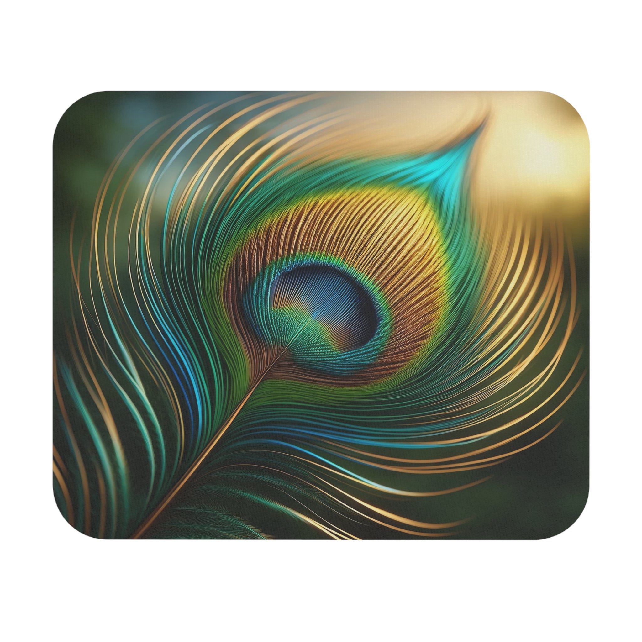 Peacock feather - Mouse Pad (Rectangle)