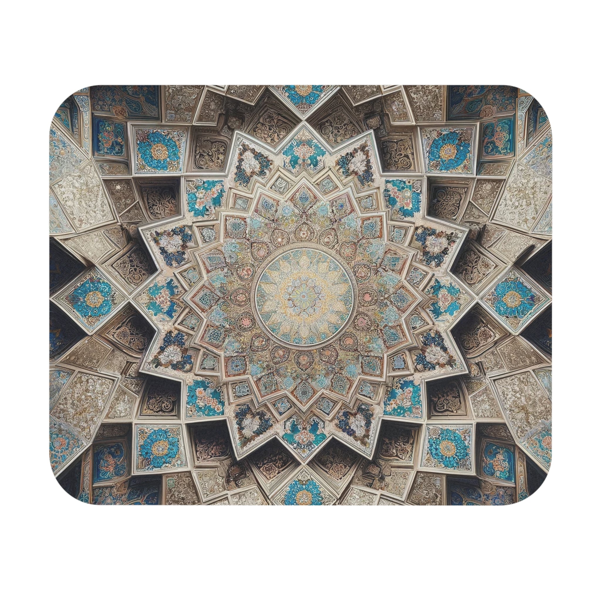 Design inspired by Persian mausoleum ceiling - Mouse Pad (Rectangle)