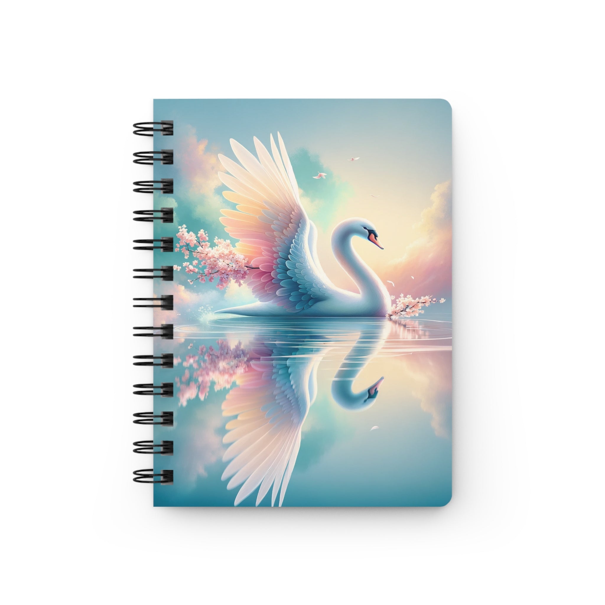 Swan - Spiral Notebook