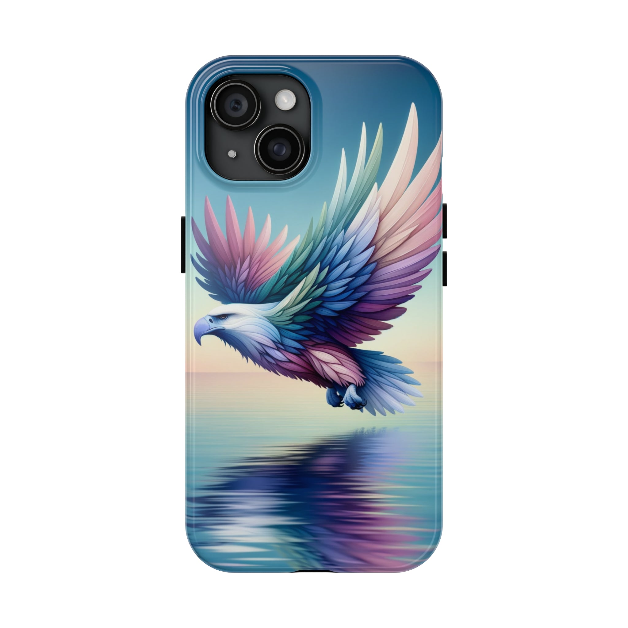 Eagle with colourful feathers - Tough Phone Case