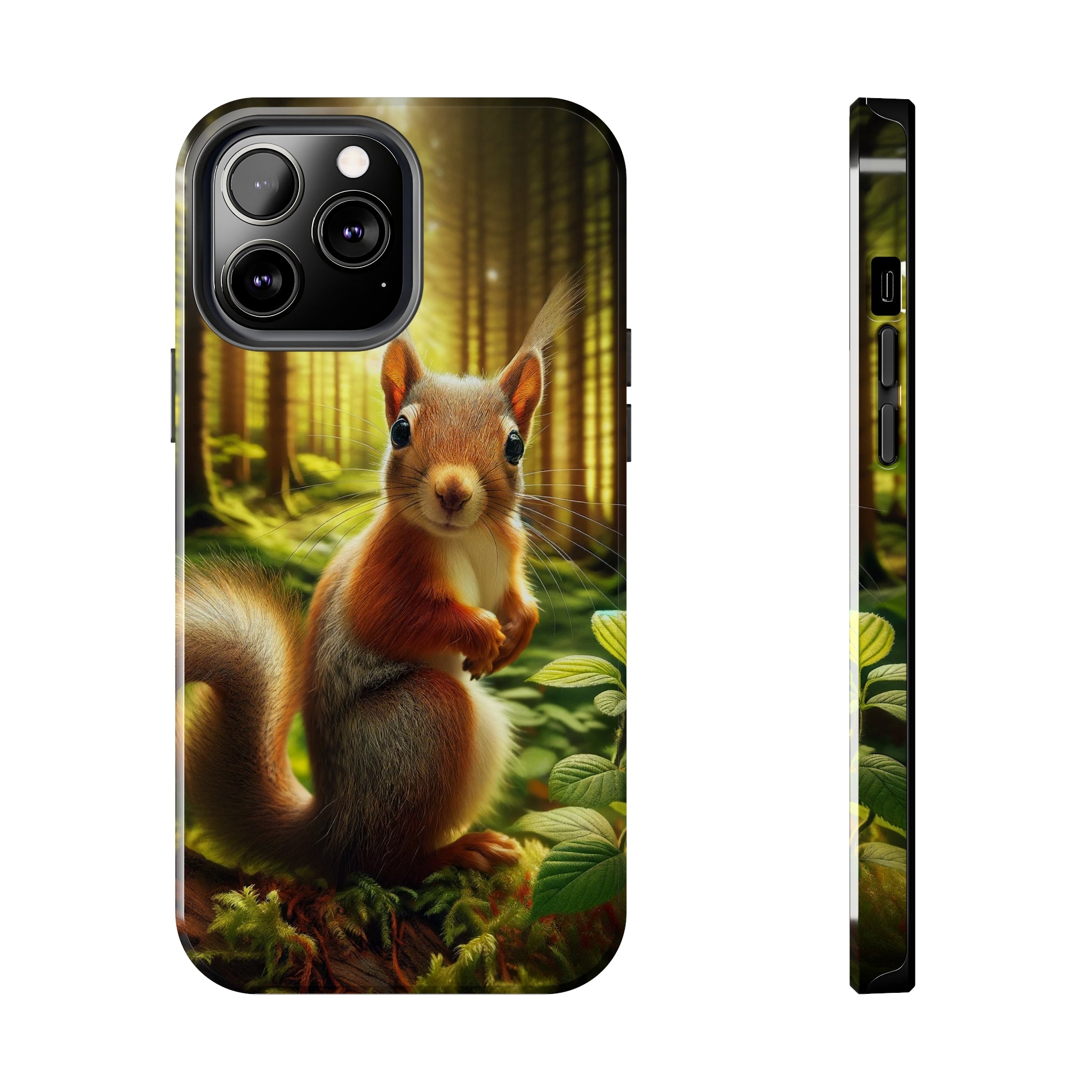 Curious squirrel - Tough Phone Case