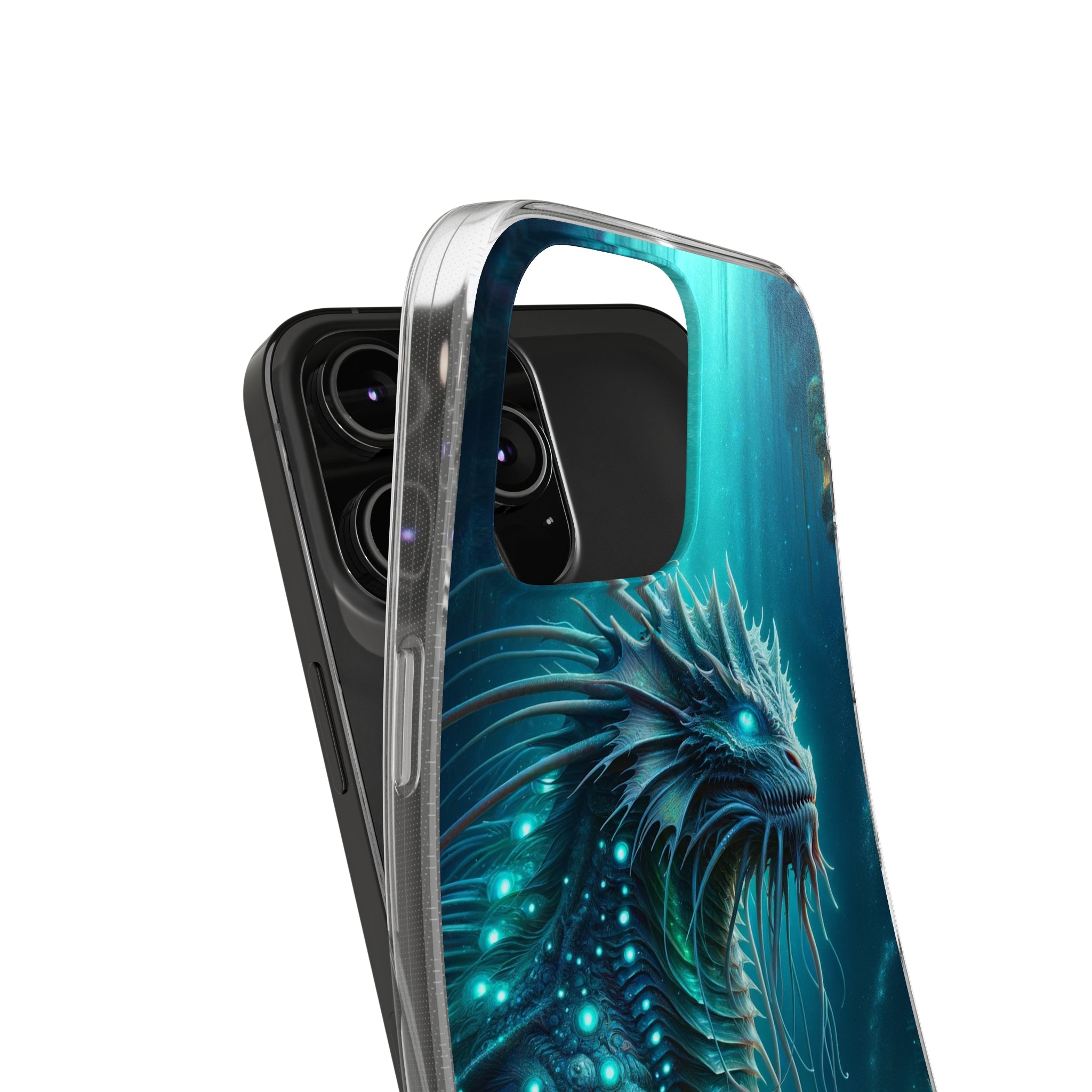 Sea monster - Soft Phone Case