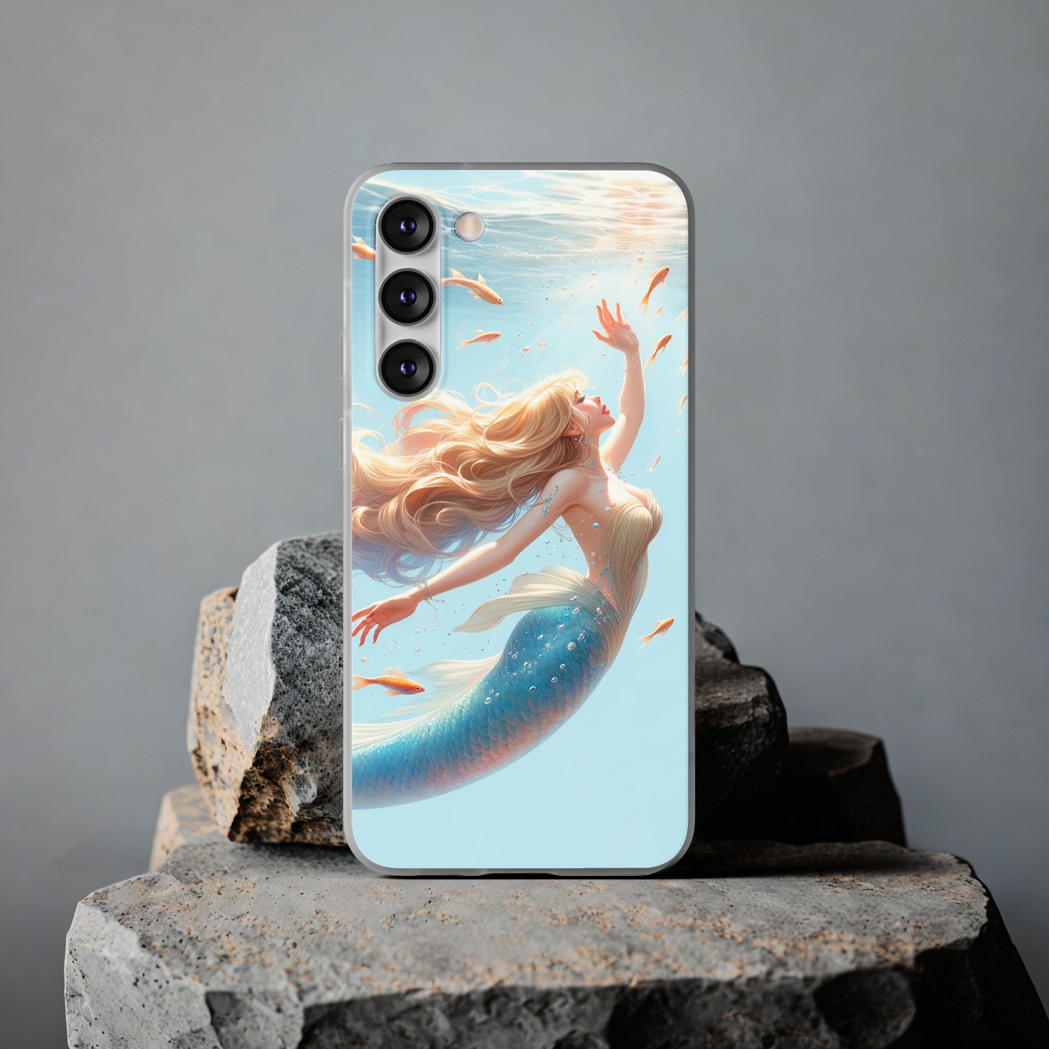 Blond mermaid - Flexi Case (Samsung only)