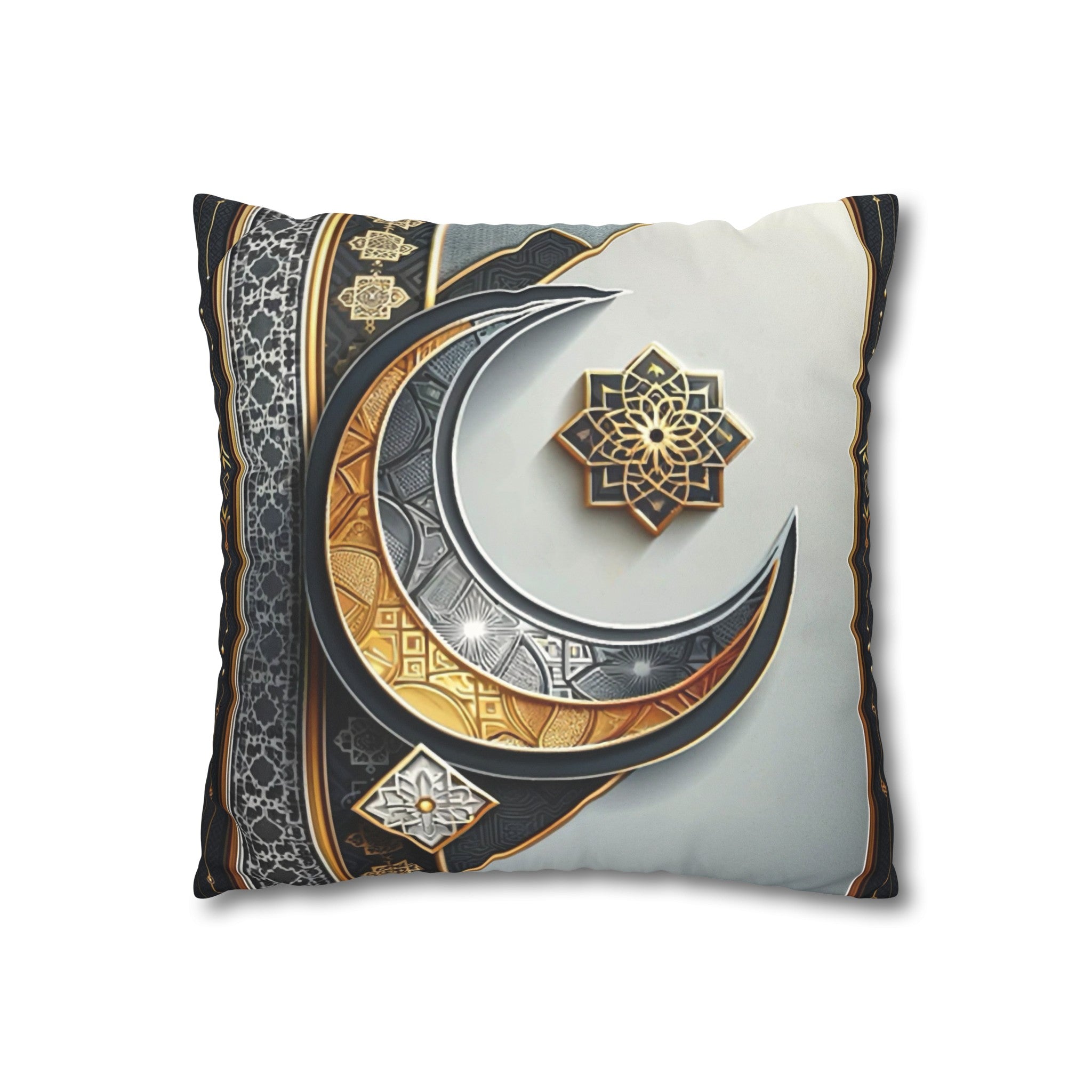 Islamic Art (8) - Suede Square Pillowcase