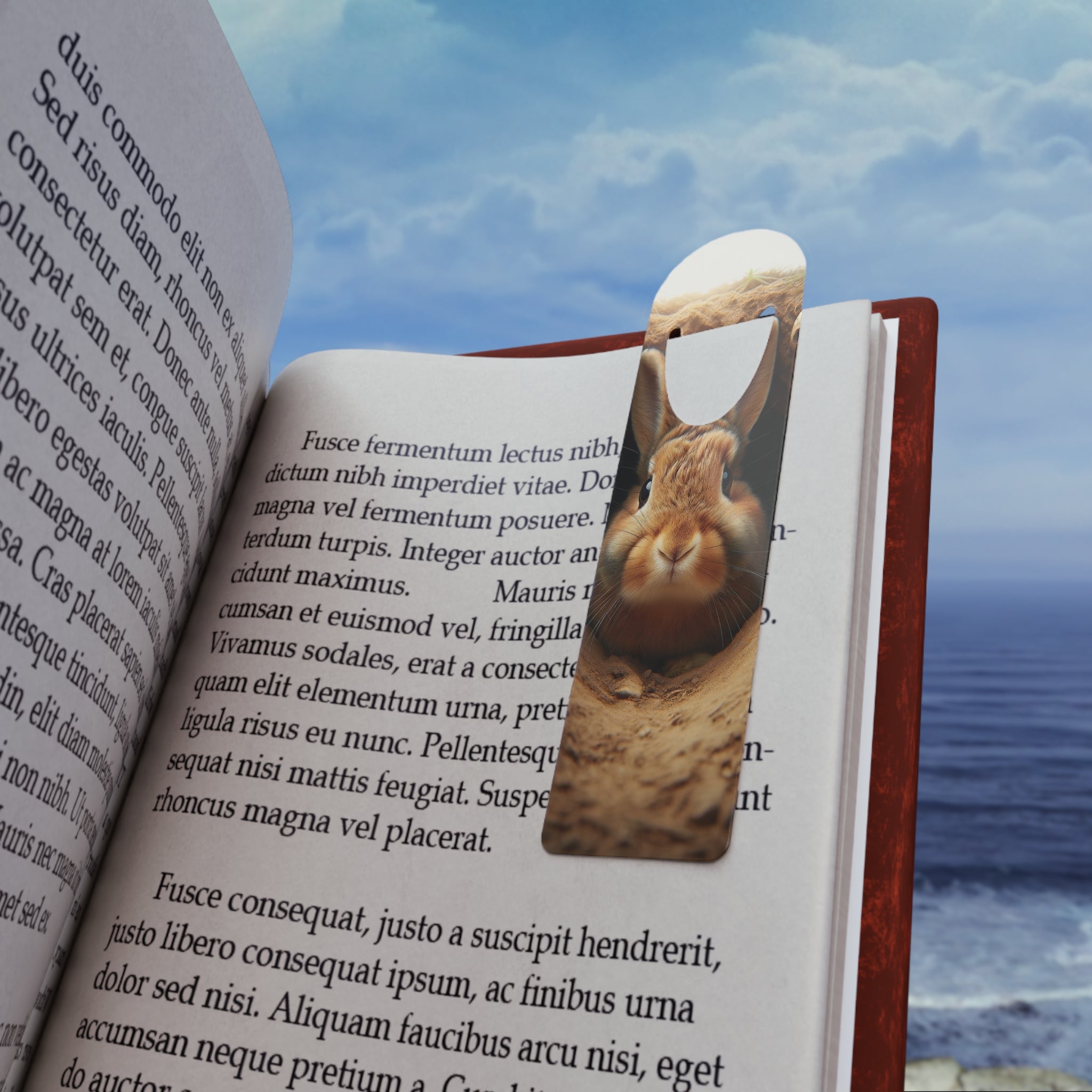 Rabbit in a hole - Bookmark