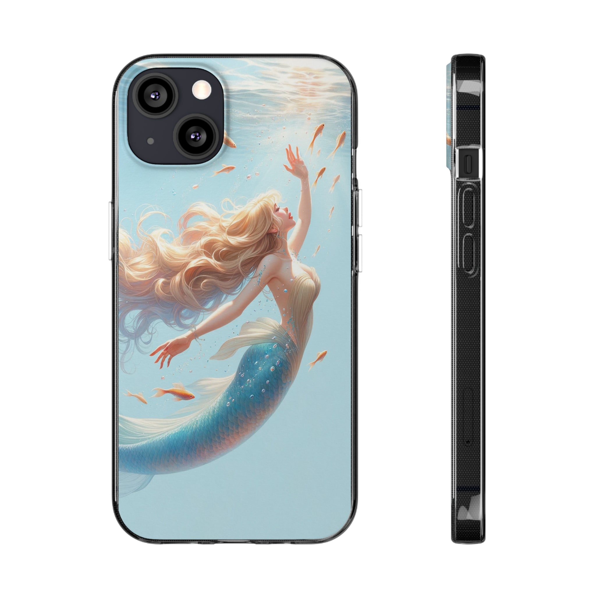 Blond Mermaid - Soft Phone Case