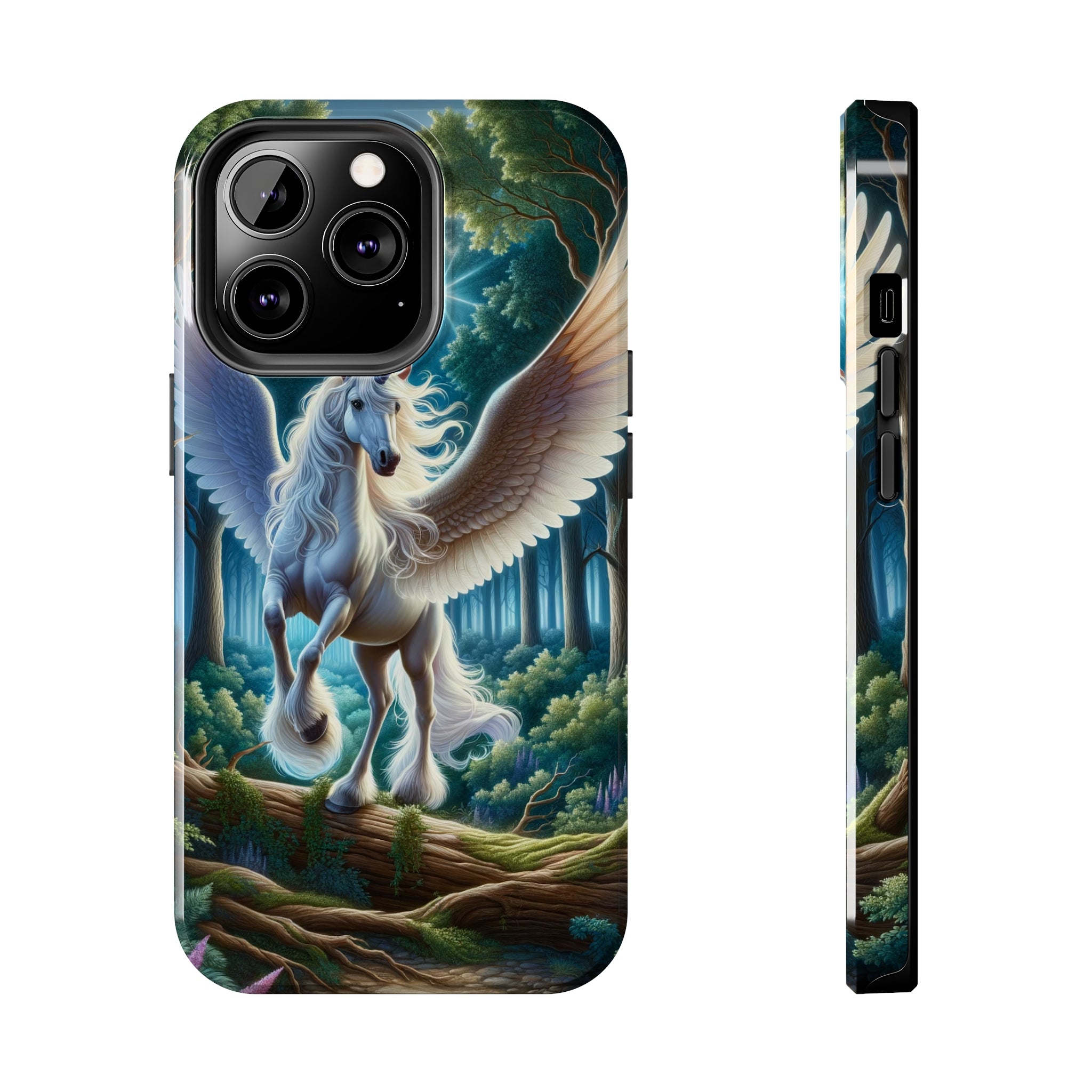 Landing Unicorn - Tough Phone Case