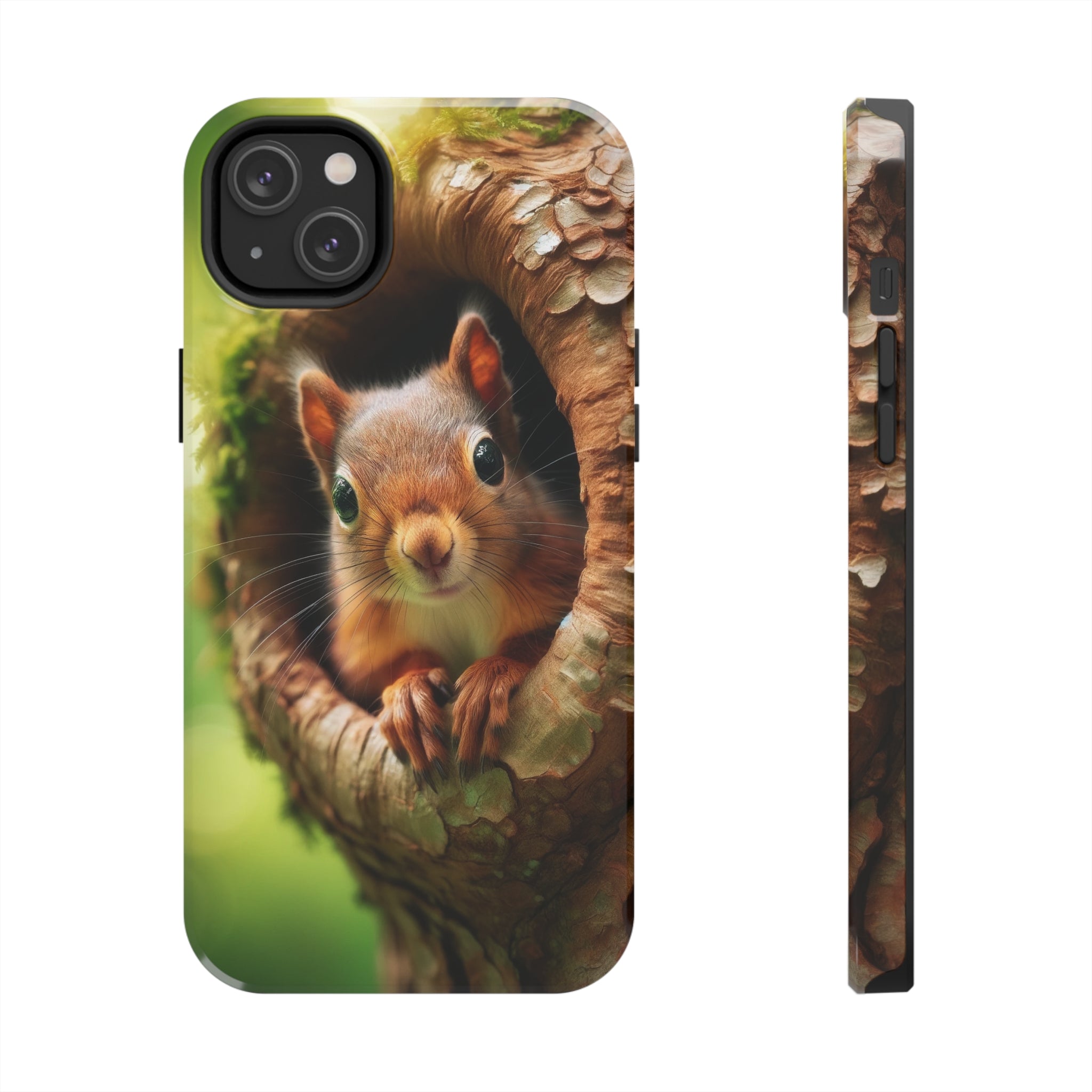 Squirrel in a tree - Tough Phone Case