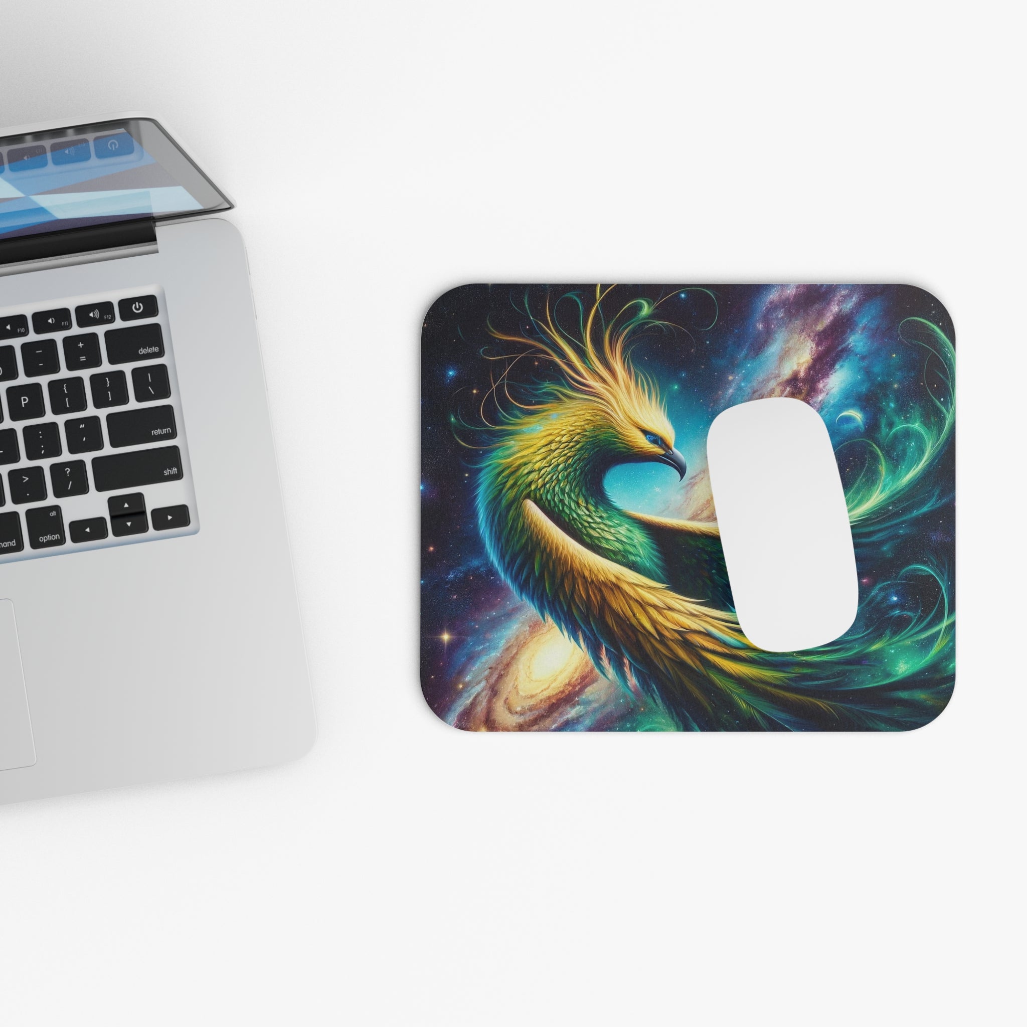 Green Phoenix - Mouse Pad (Rectangle)