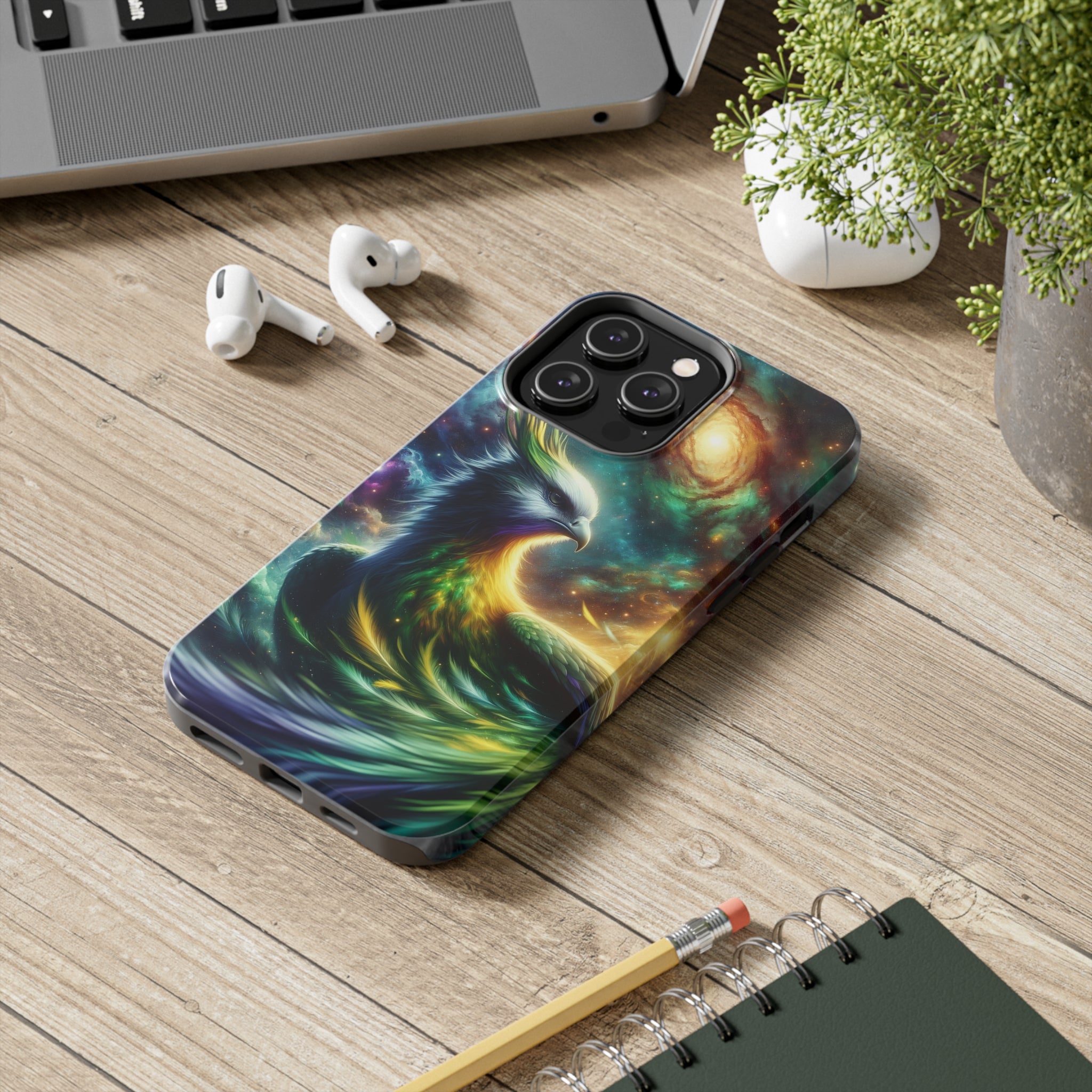 Green Phoenix - Tough Phone Case