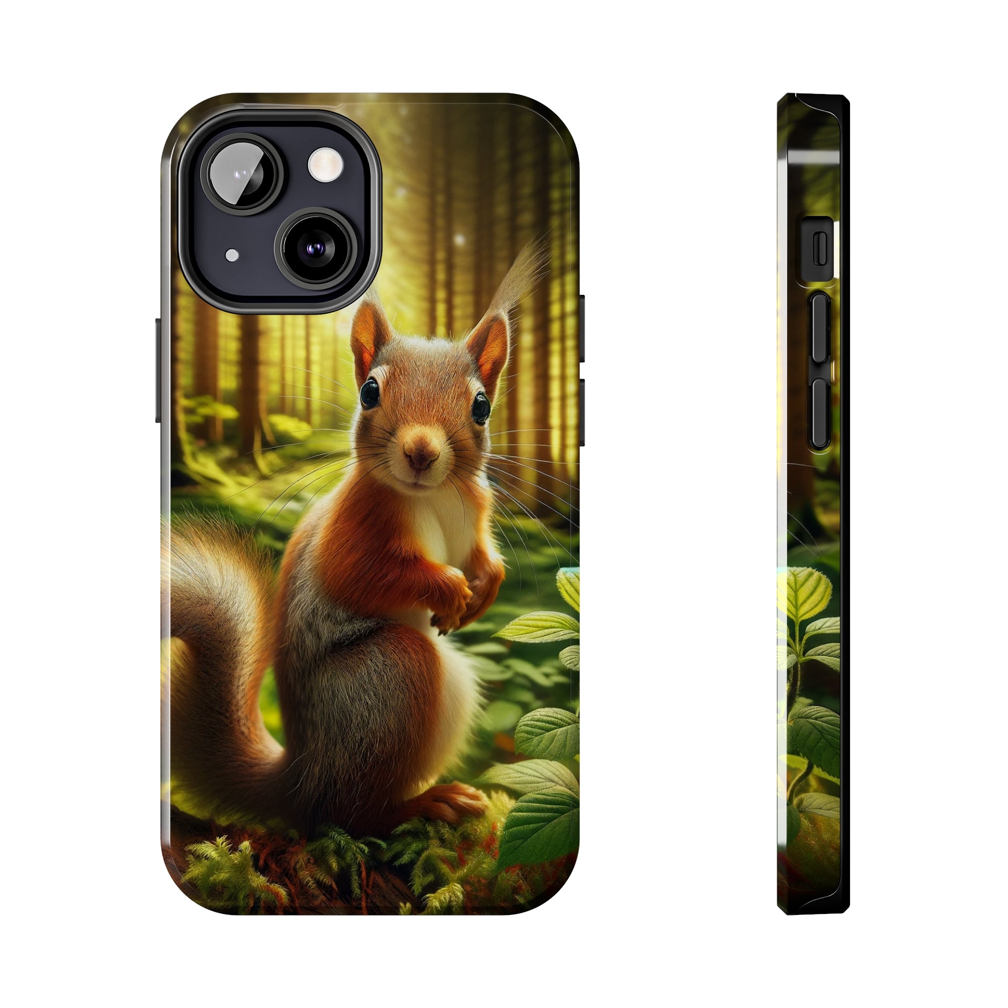 Curious squirrel - Tough Phone Case