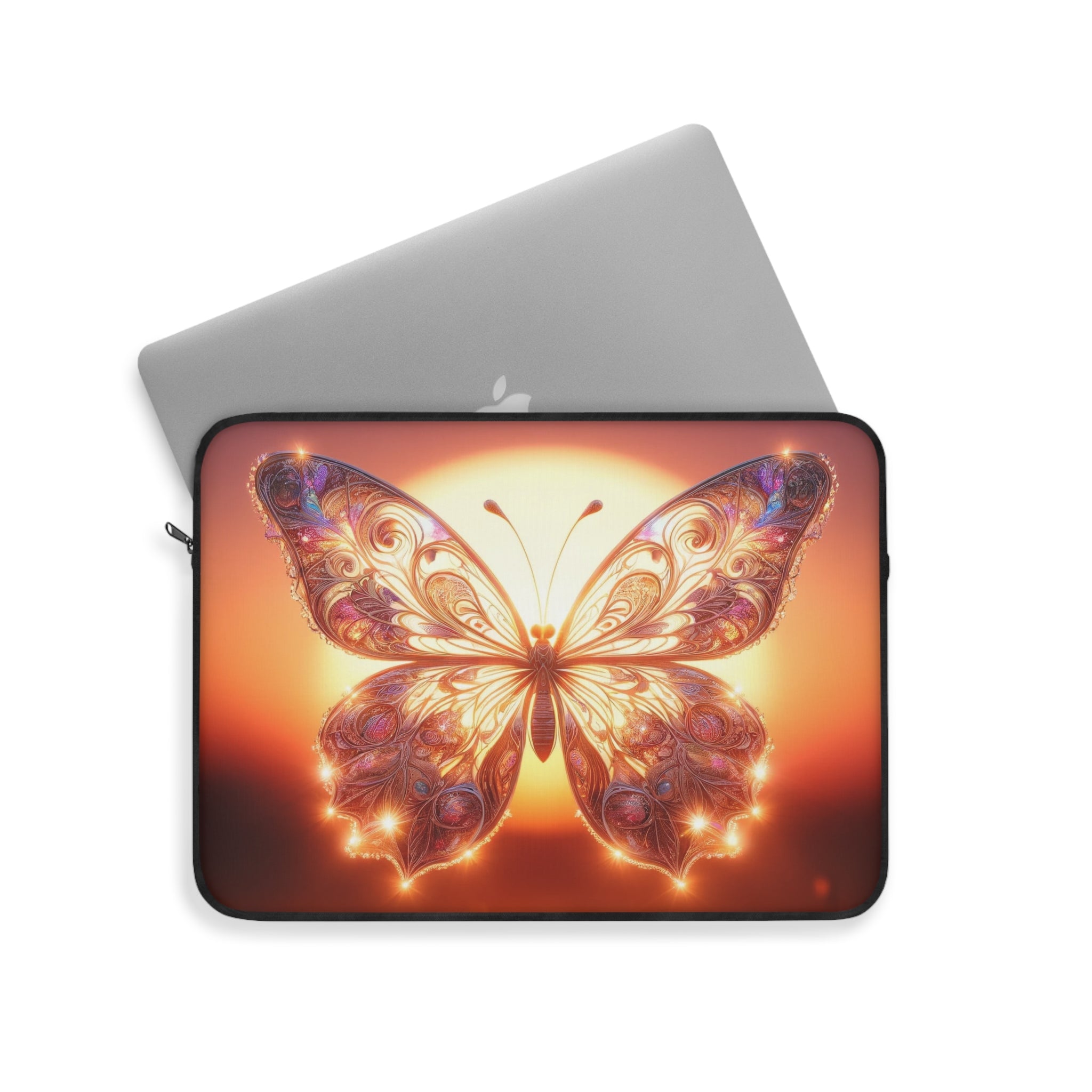 Pink butterfly - Laptop Sleeve