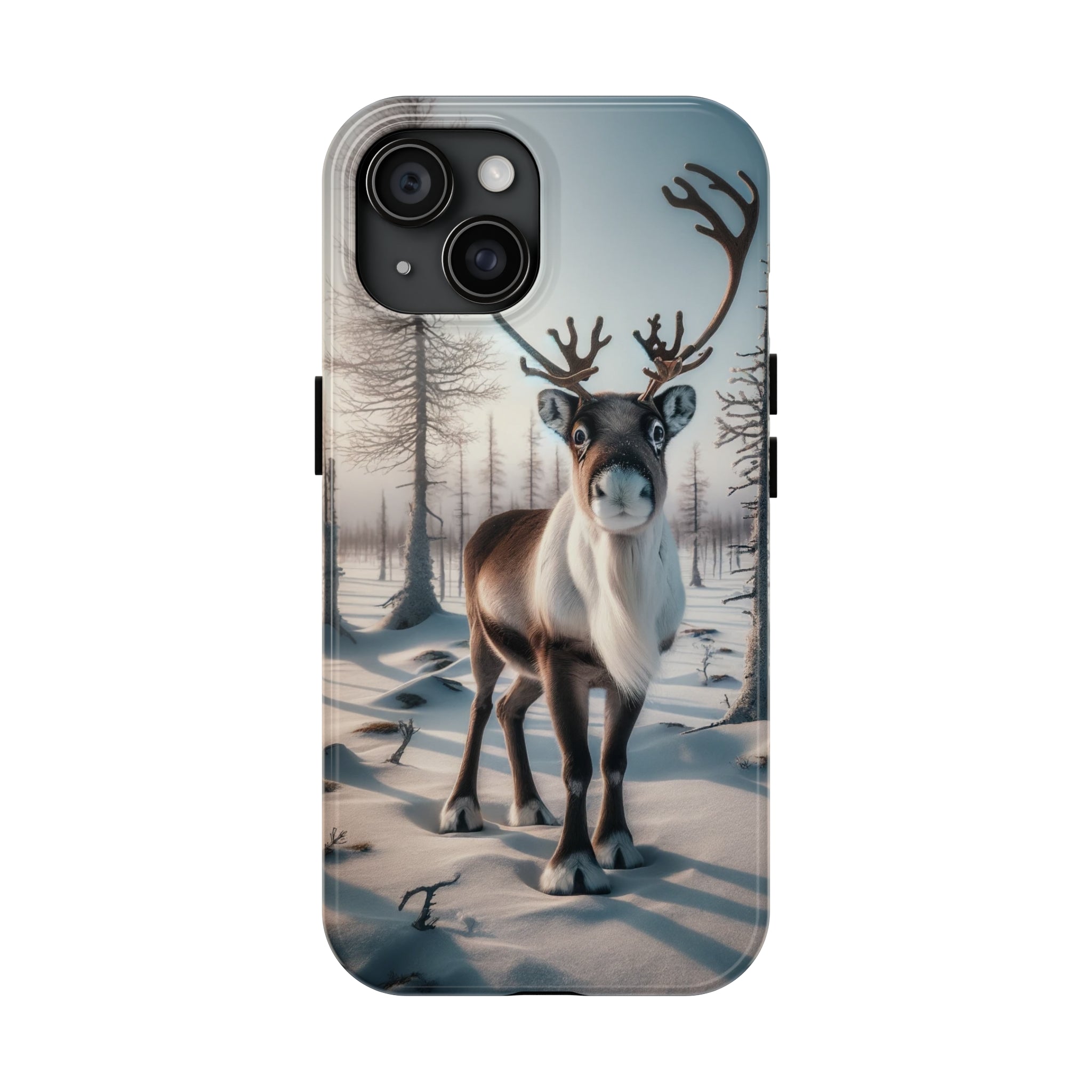 Curious reindeer - Tough Phone Case