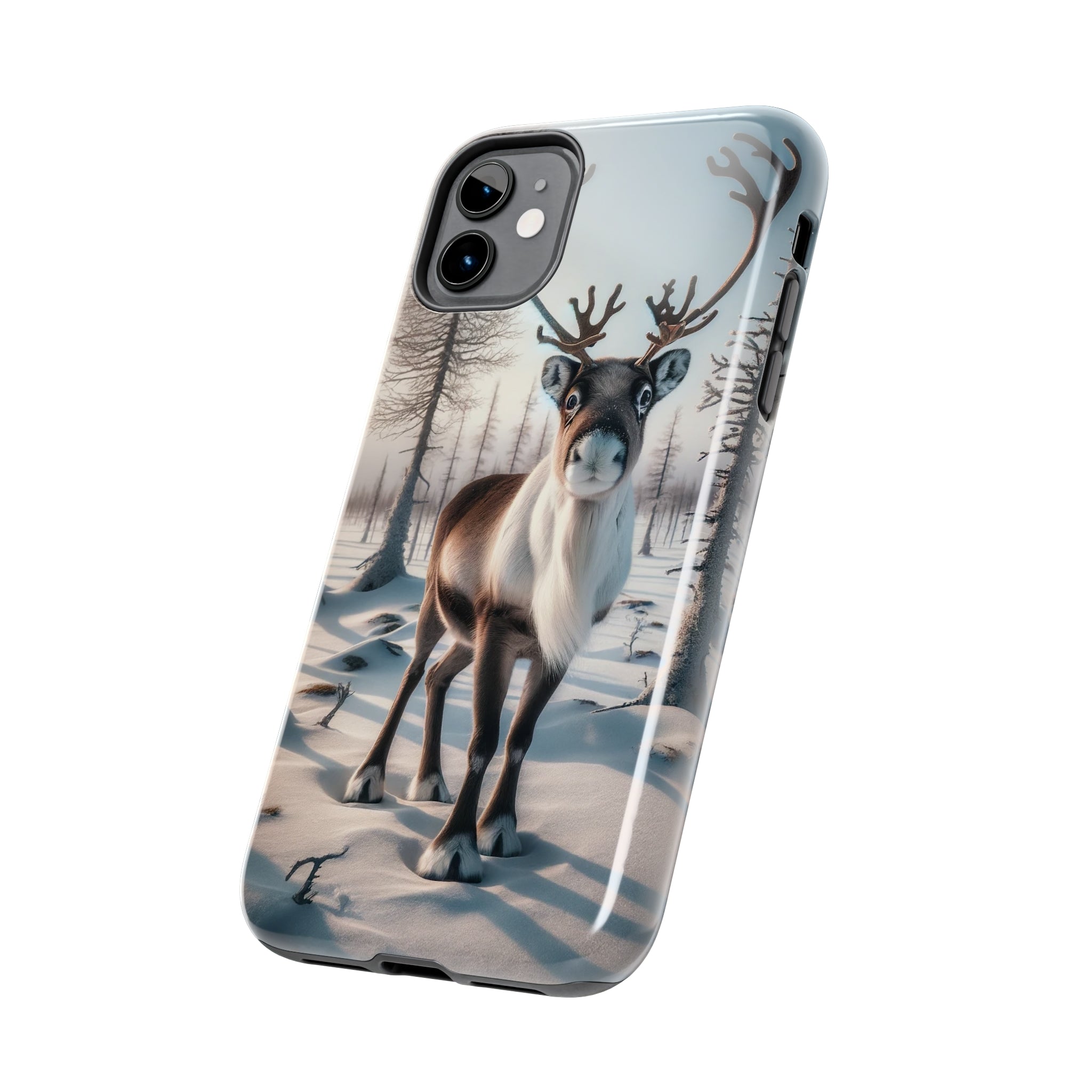 Curious reindeer - Tough Phone Case