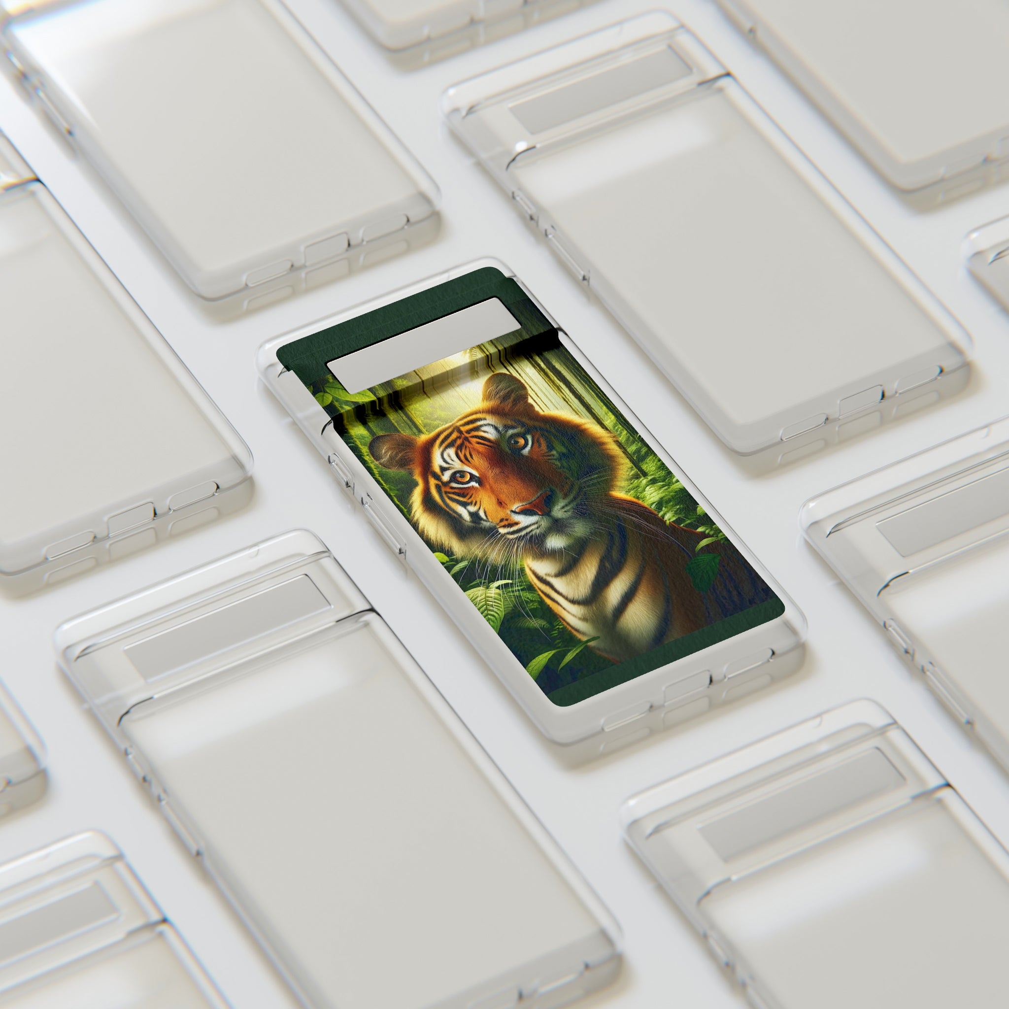 Curious Tiger - Soft Phone Cases