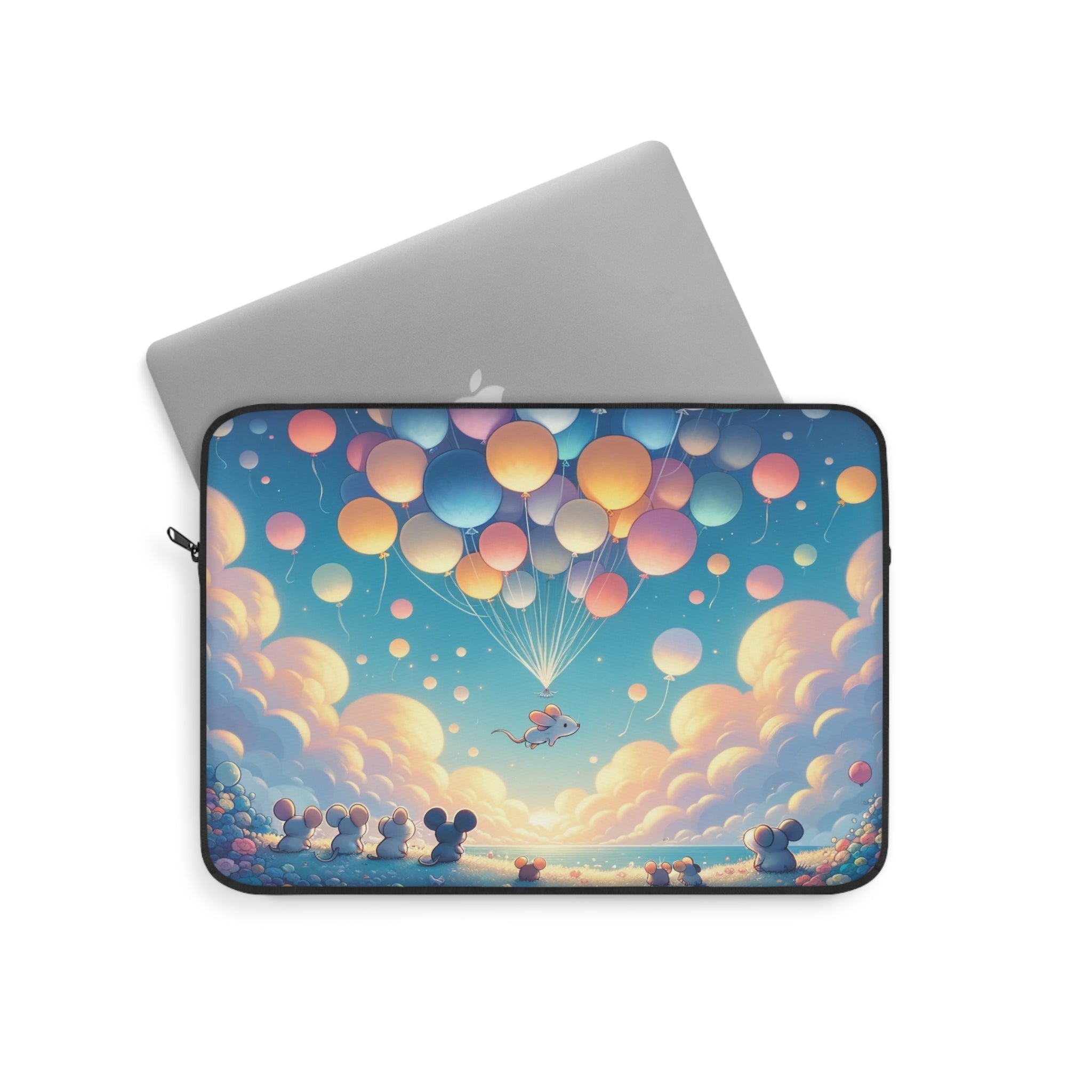 Mice and balloons - Laptop Sleeve