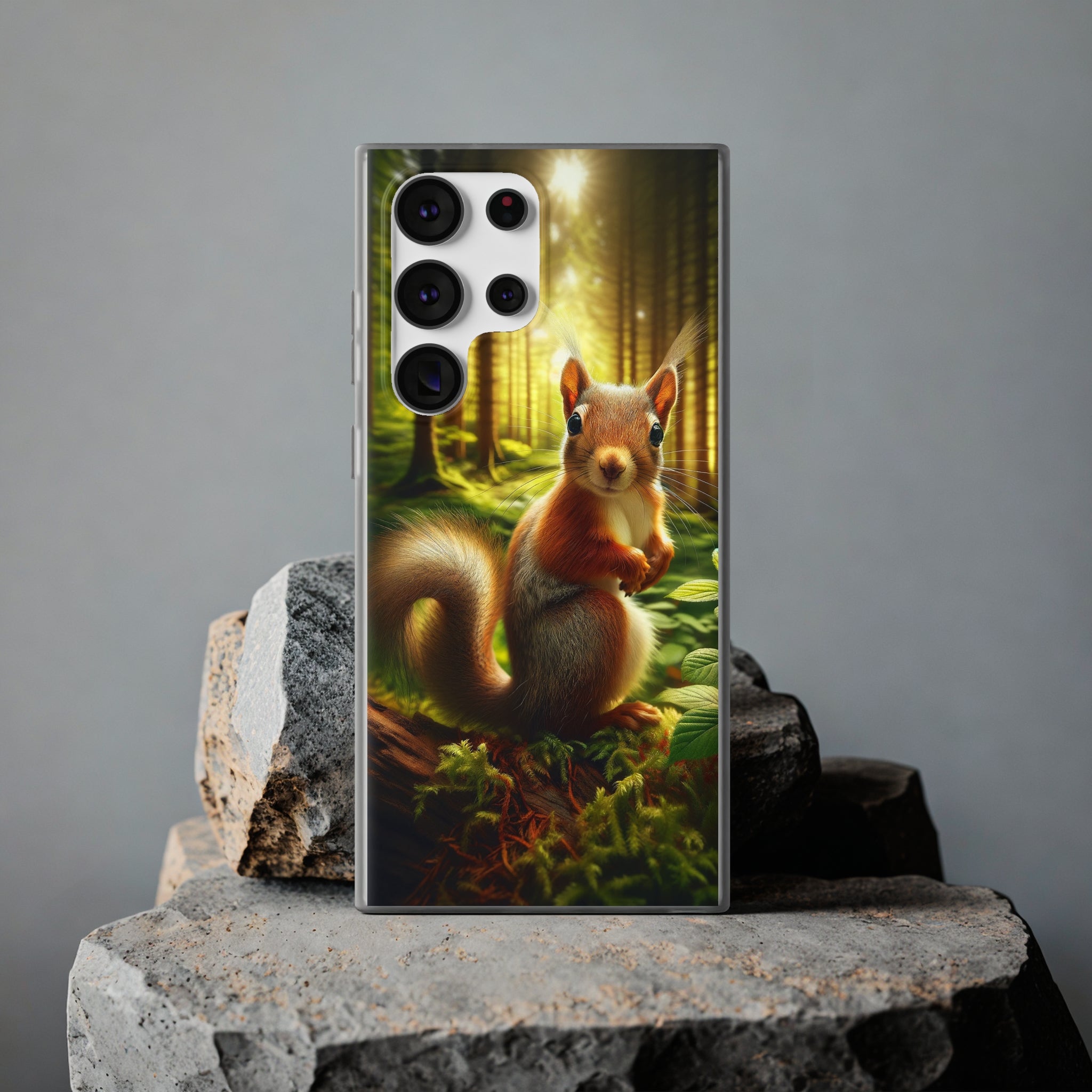 Curious Squirrel - Flexi Case (Samsung only)