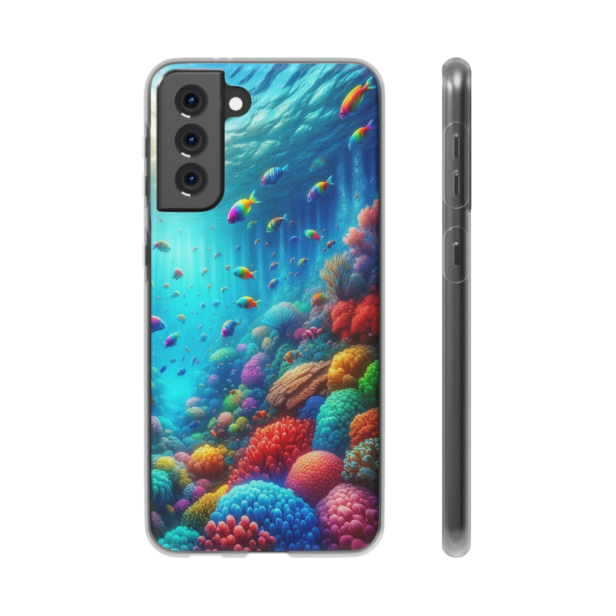 Colourful fish - Flexi Case (Samsung only)