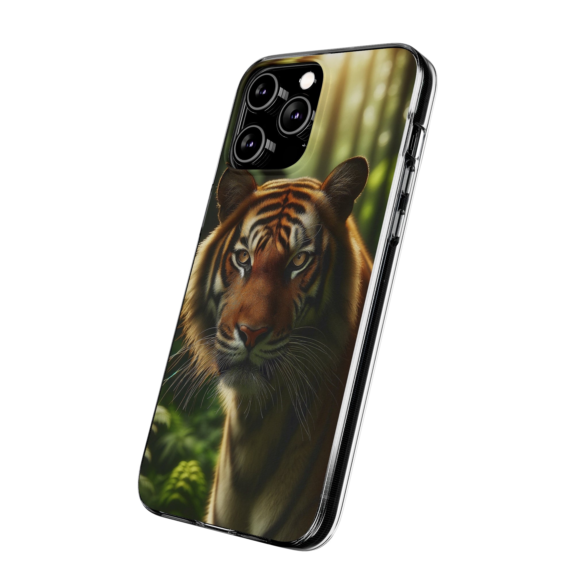 Curious Tiger - Soft Phone Case