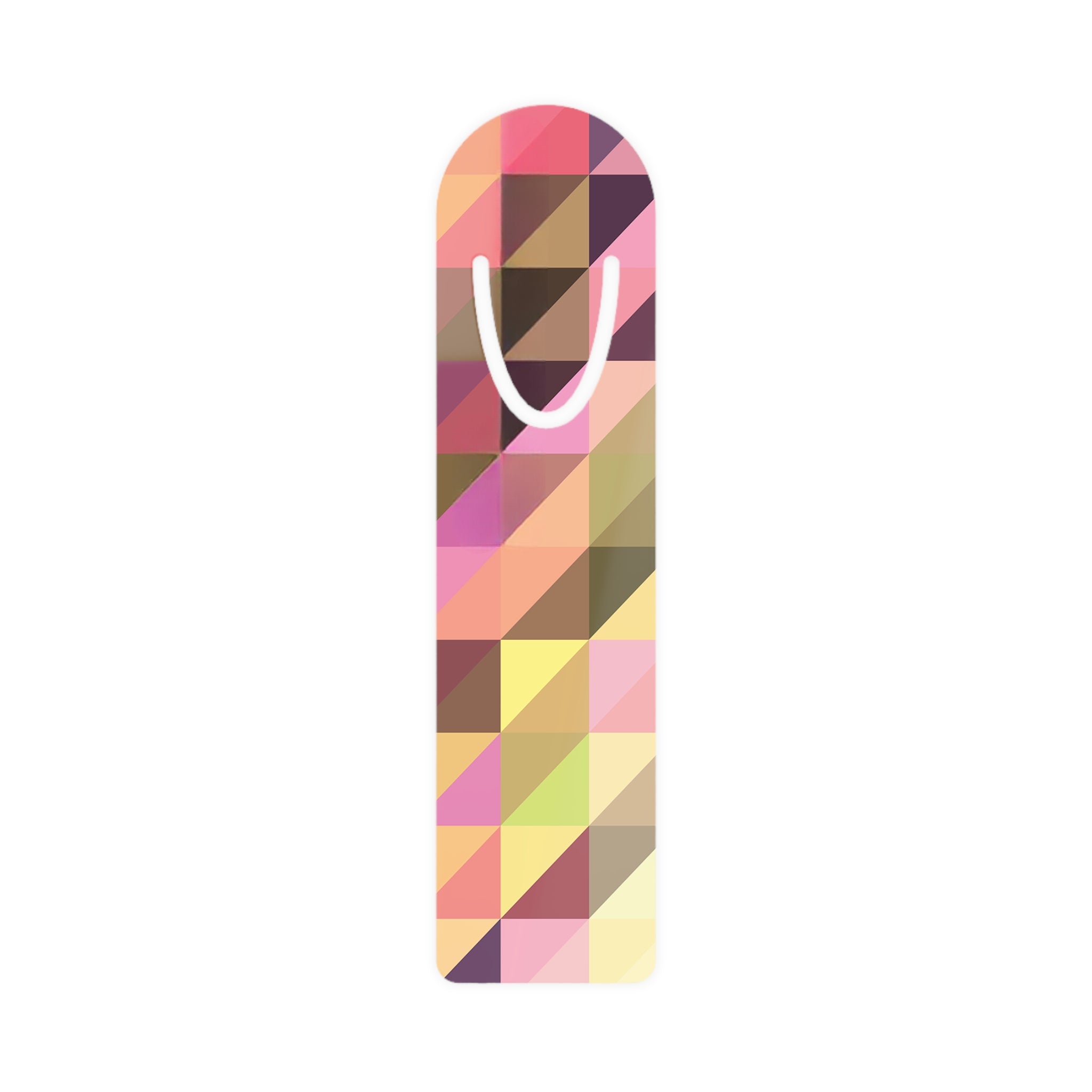 Multi coloured triangles 5 - Bookmark