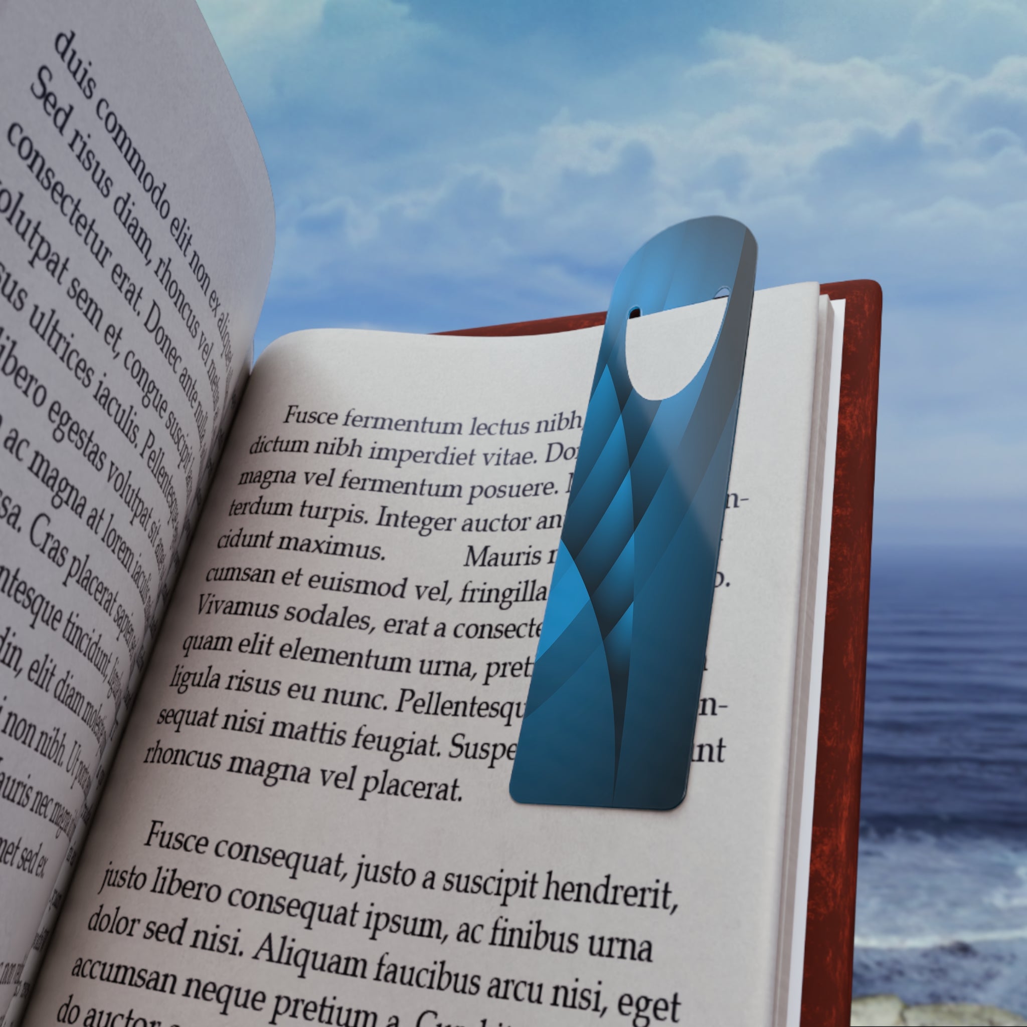 Blue shades - Bookmark